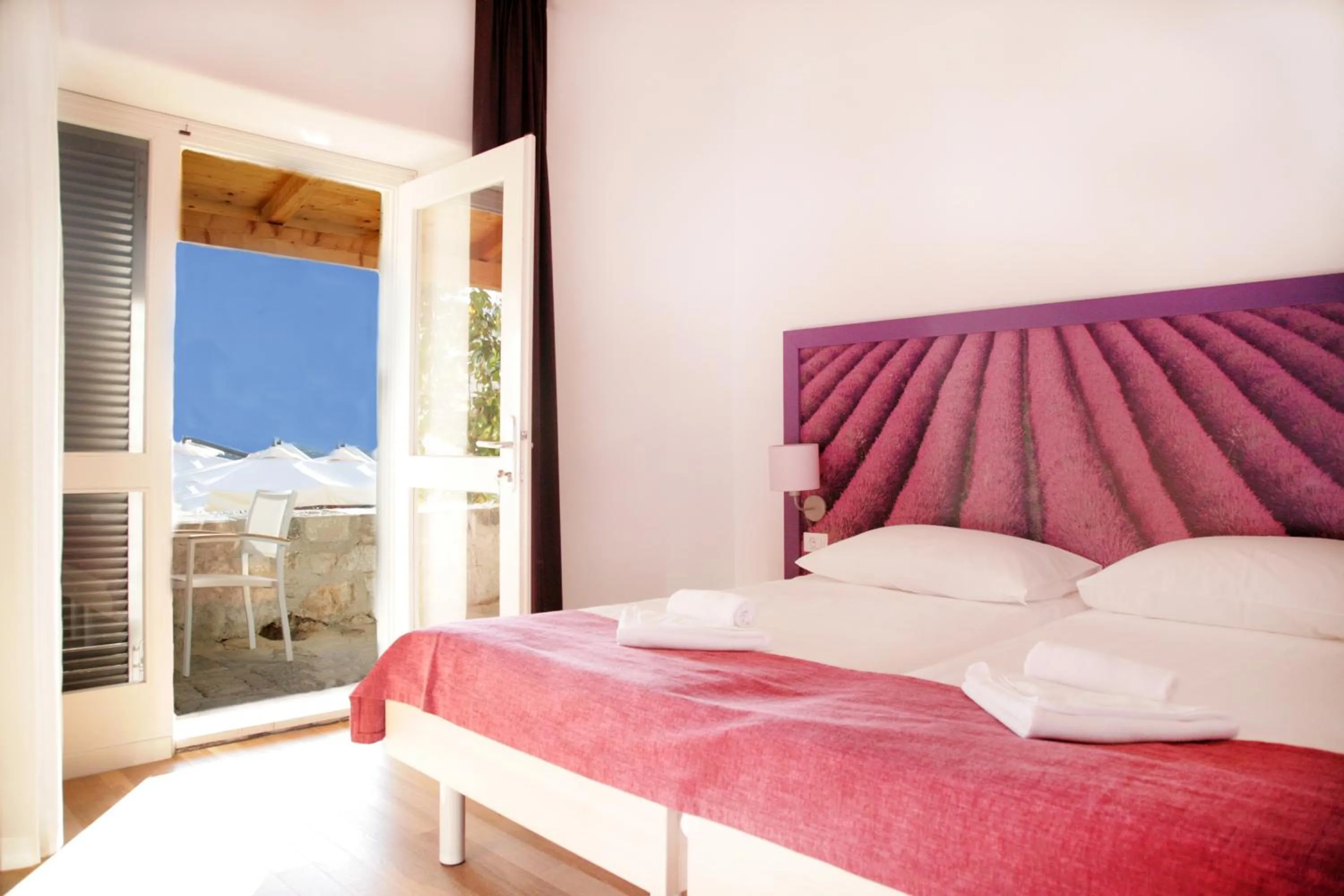 Sea view, Bed in Hotel Vista