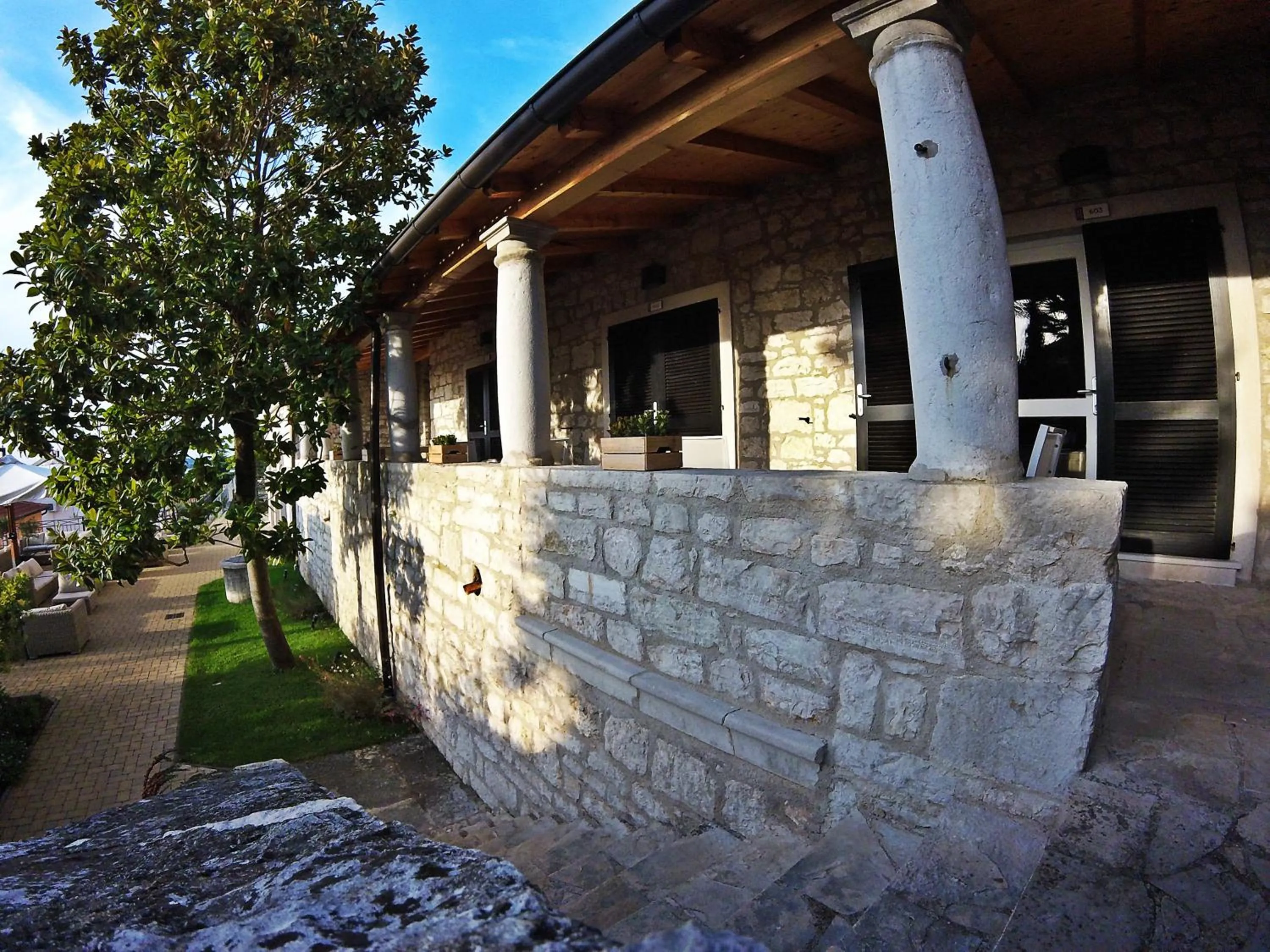 Garden view in Hotel Vista