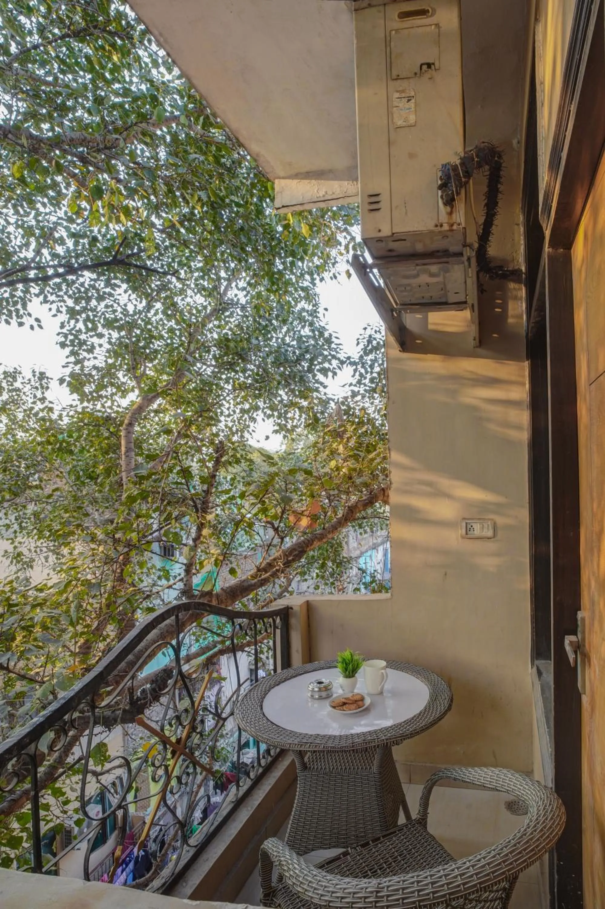 Balcony/Terrace in Hindustan By Backpackers Heaven - Traveller's Choice Award 2025 Best of Best Winning Hotel
