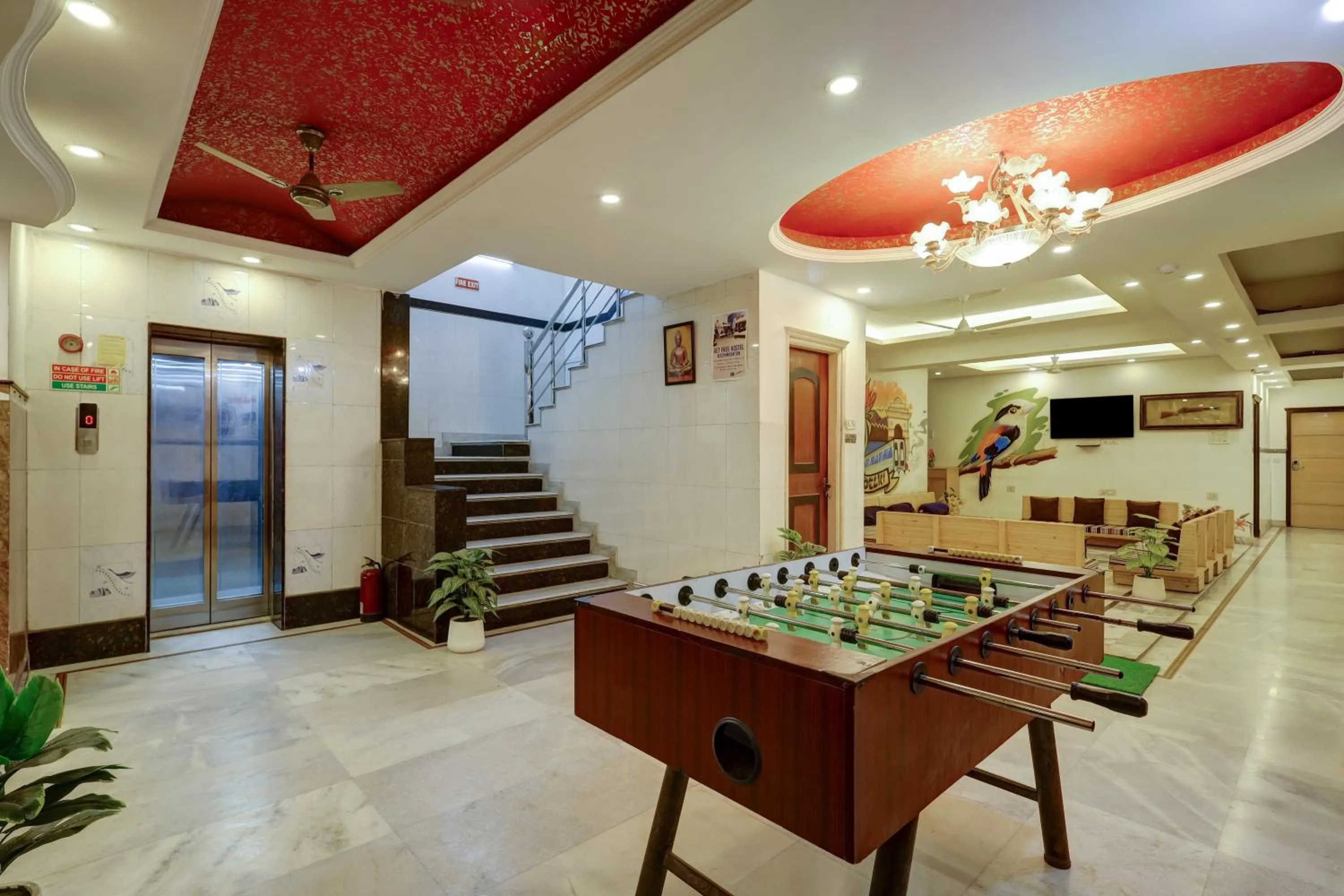 Game Room in Hindustan By Backpackers Heaven - Traveller's Choice Award 2025 Best of Best Winning Hotel