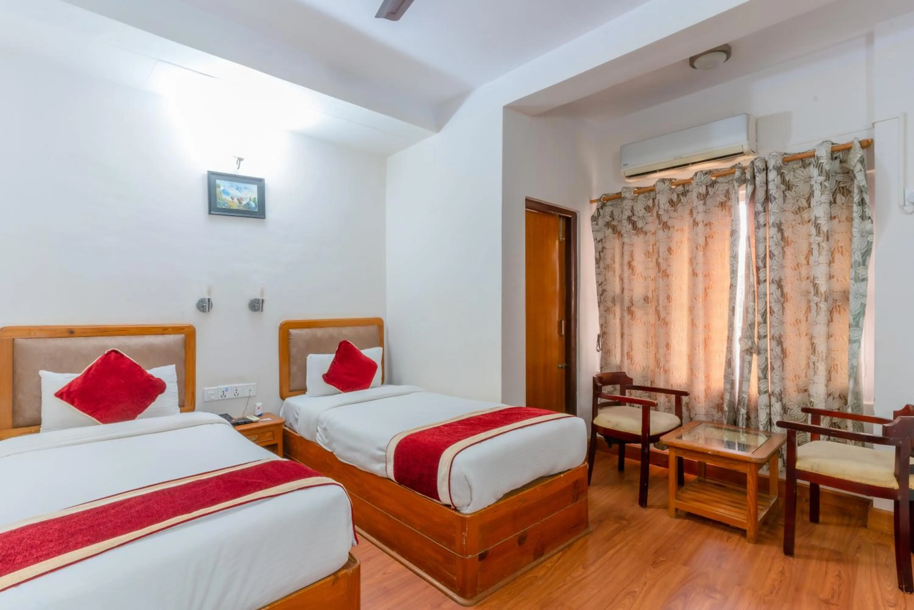 Bed in Siddhartha Sunny Resort, Surkhet