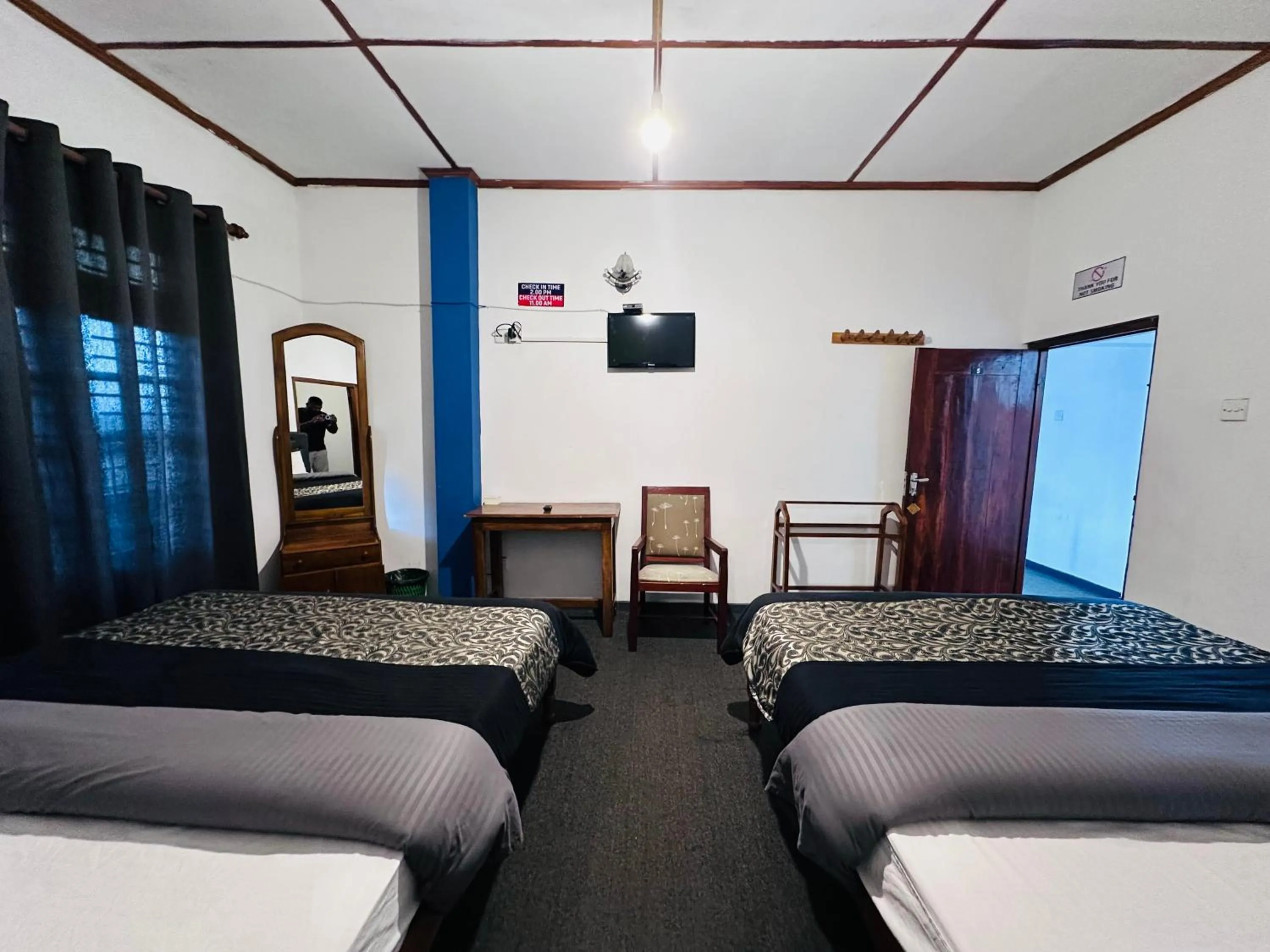 Bed in New Royal Mount Hotel