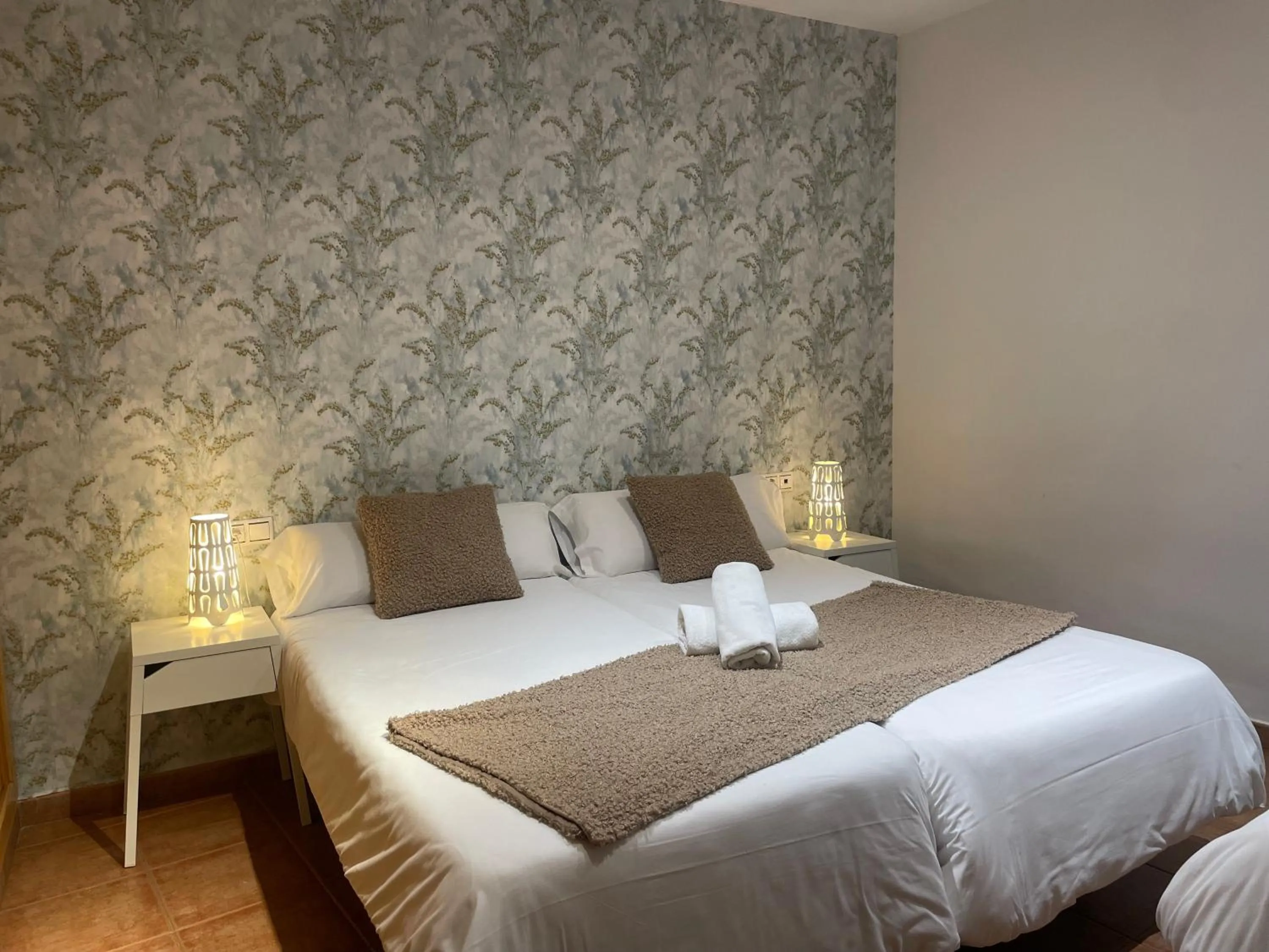 Bed in Apartamentos Nest Flats Casa de la Alberca