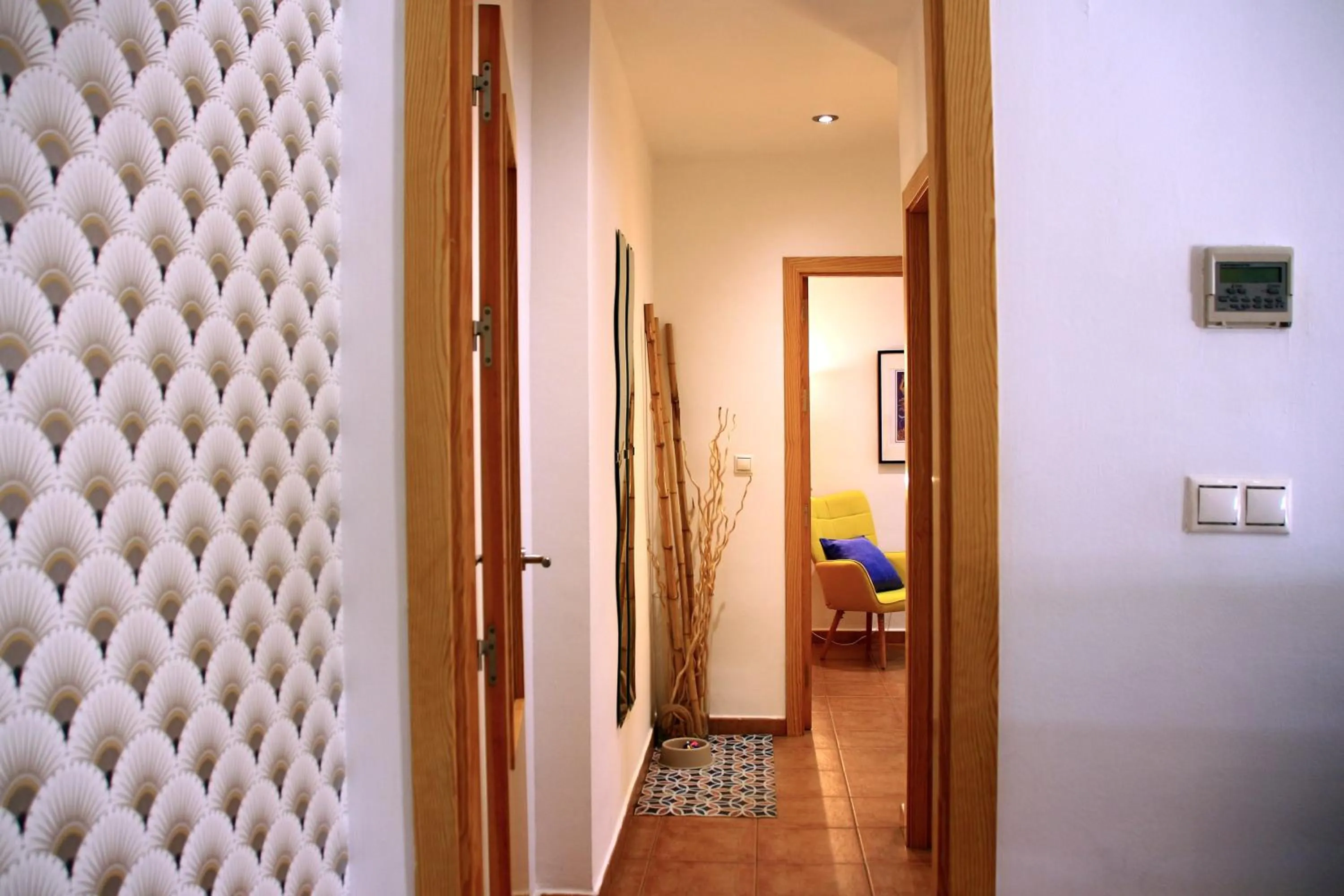 Decorative detail in Apartamentos Nest Flats Casa de la Alberca