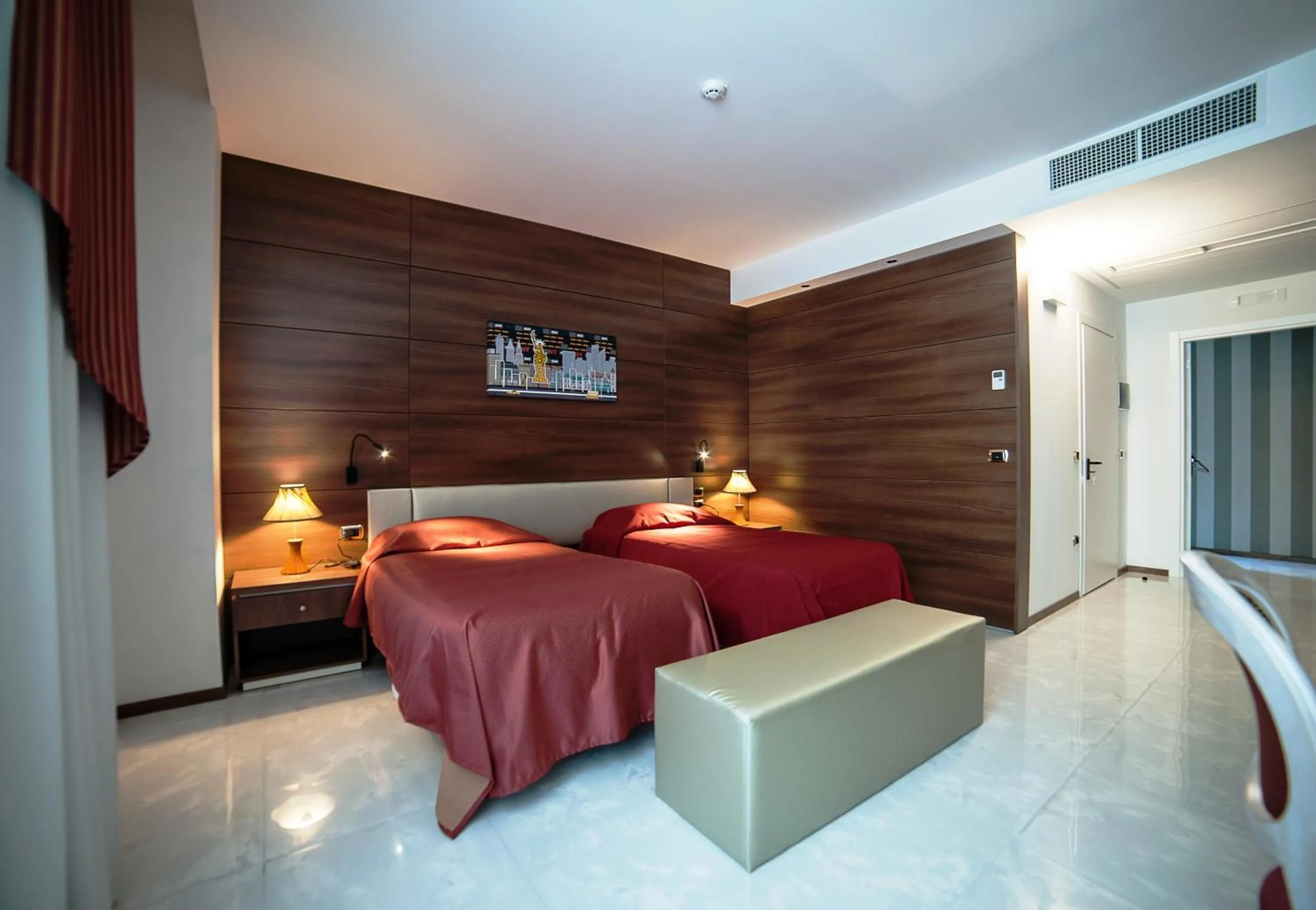 Bedroom, Bed in Family Center Hotel