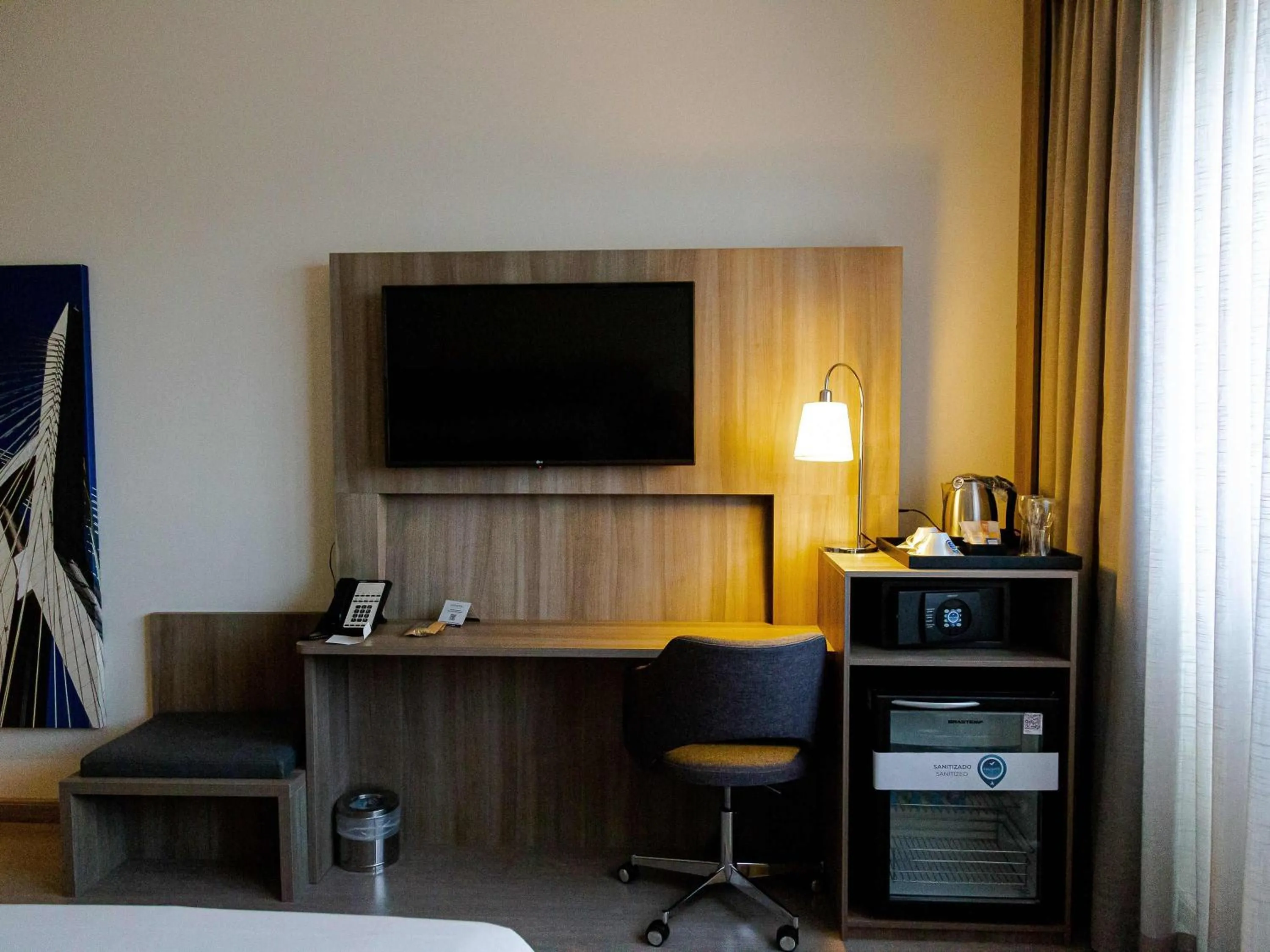 Bedroom, Bed in Novotel São Paulo Berrini