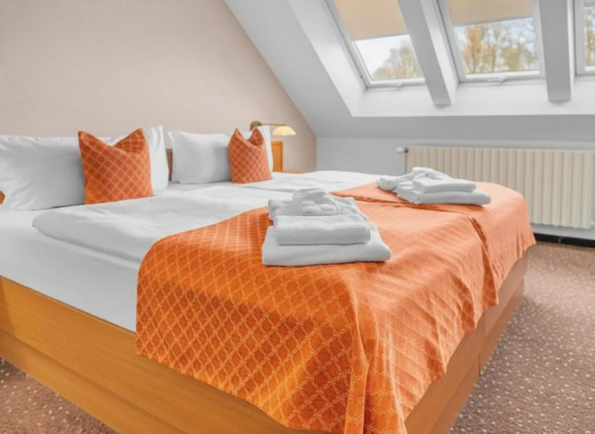 Bed in Lázeňský hotel Pyramida