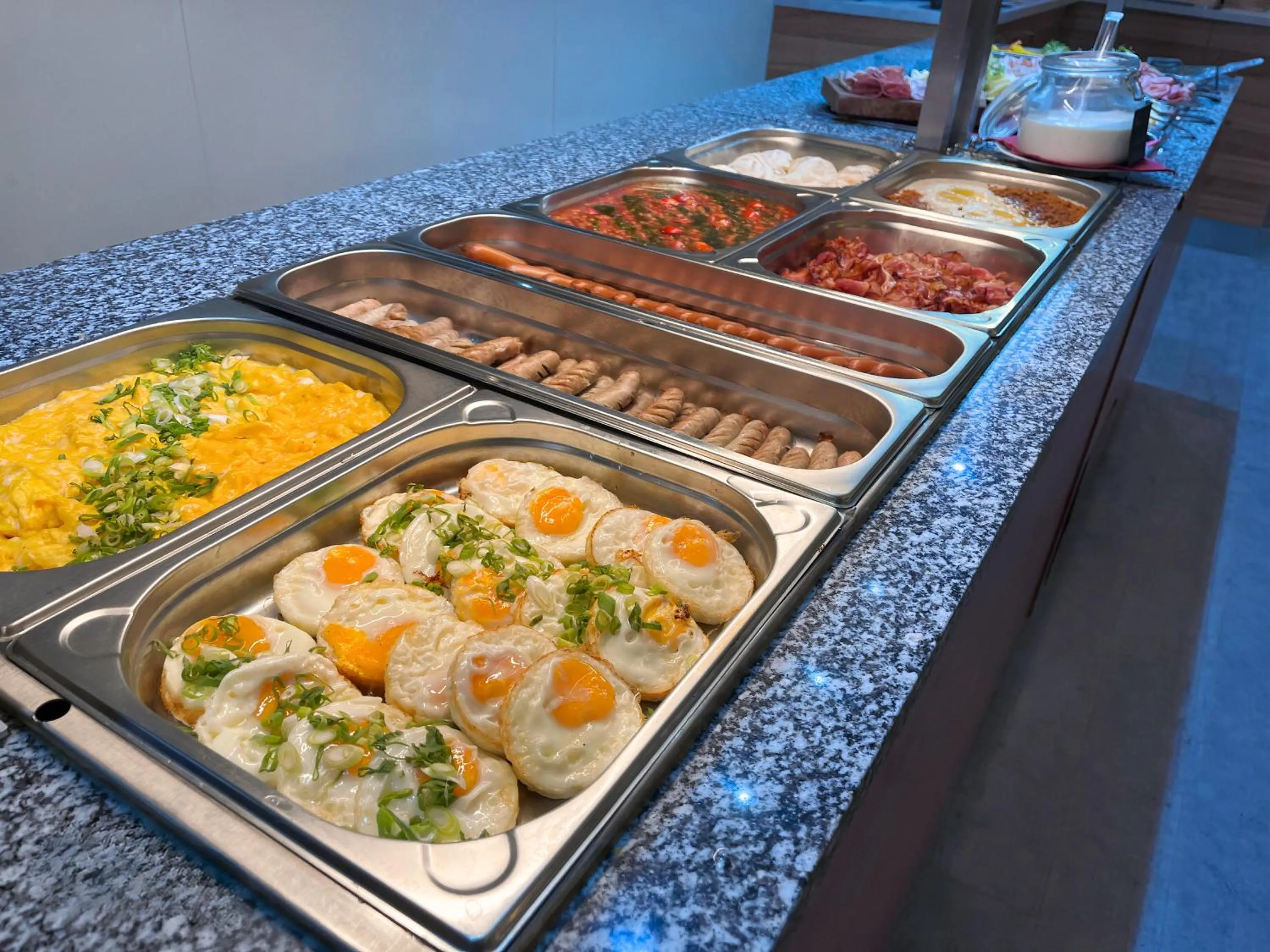 Breakfast in Lázeňský hotel Pyramida