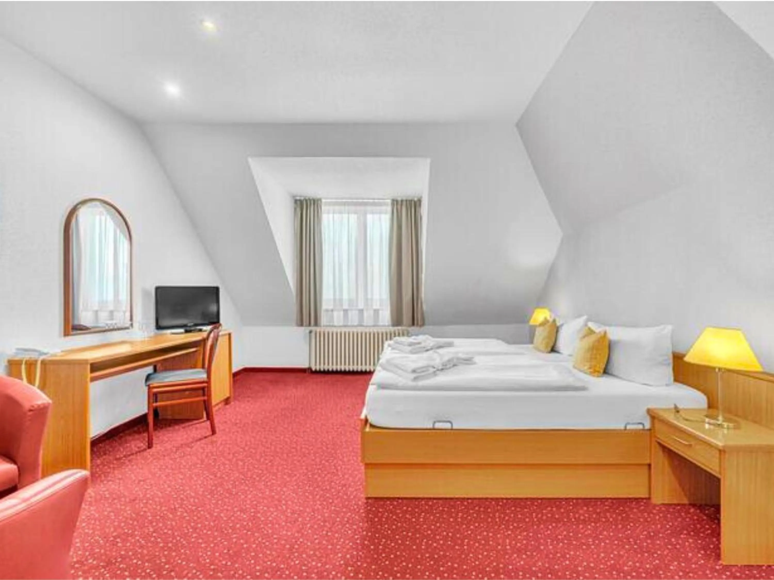 Bed in Lázeňský hotel Pyramida