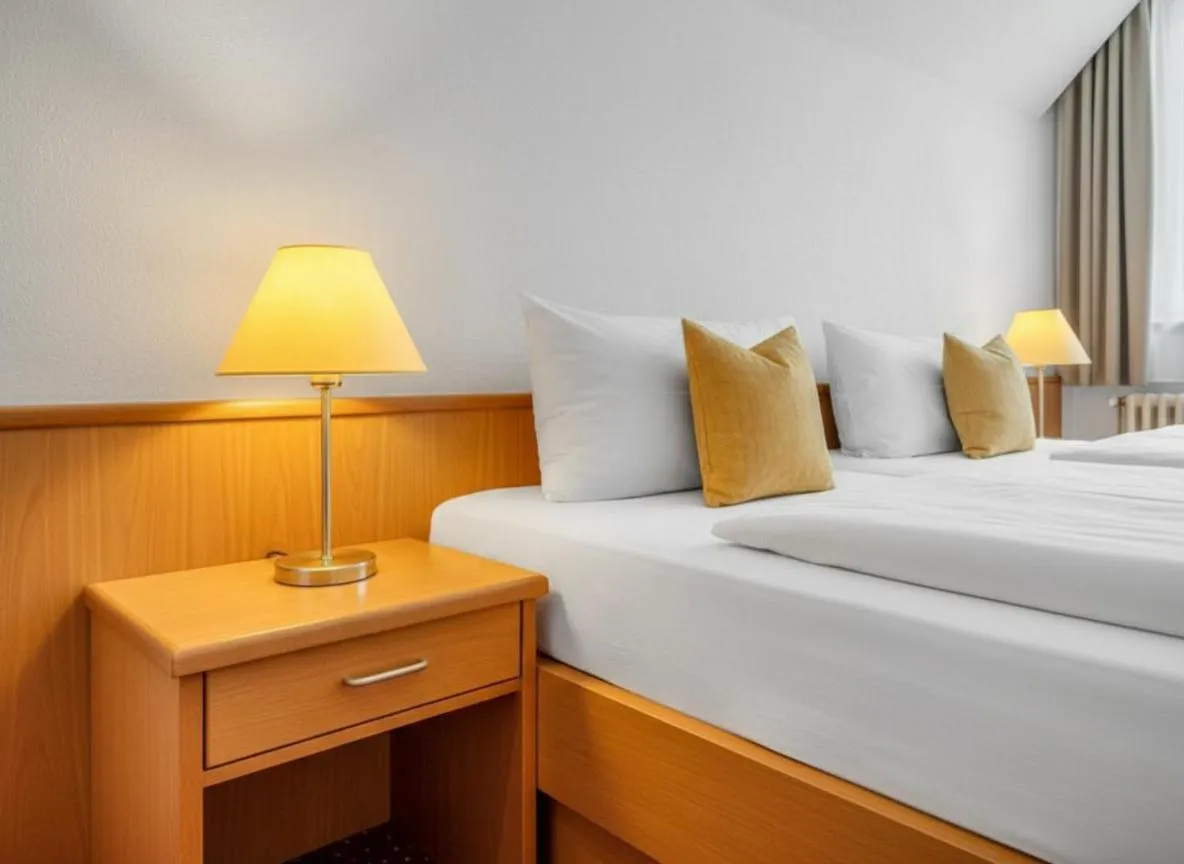 Bed in Lázeňský hotel Pyramida