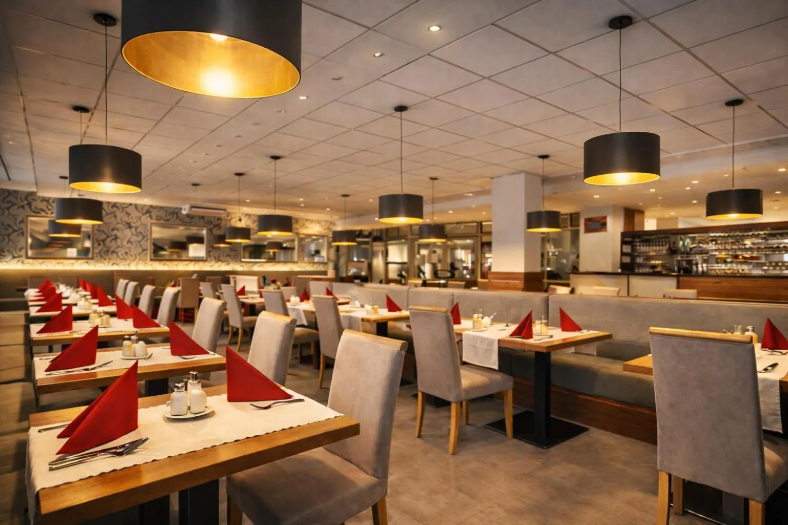 Restaurant/places to eat in Lázeňský hotel Pyramida