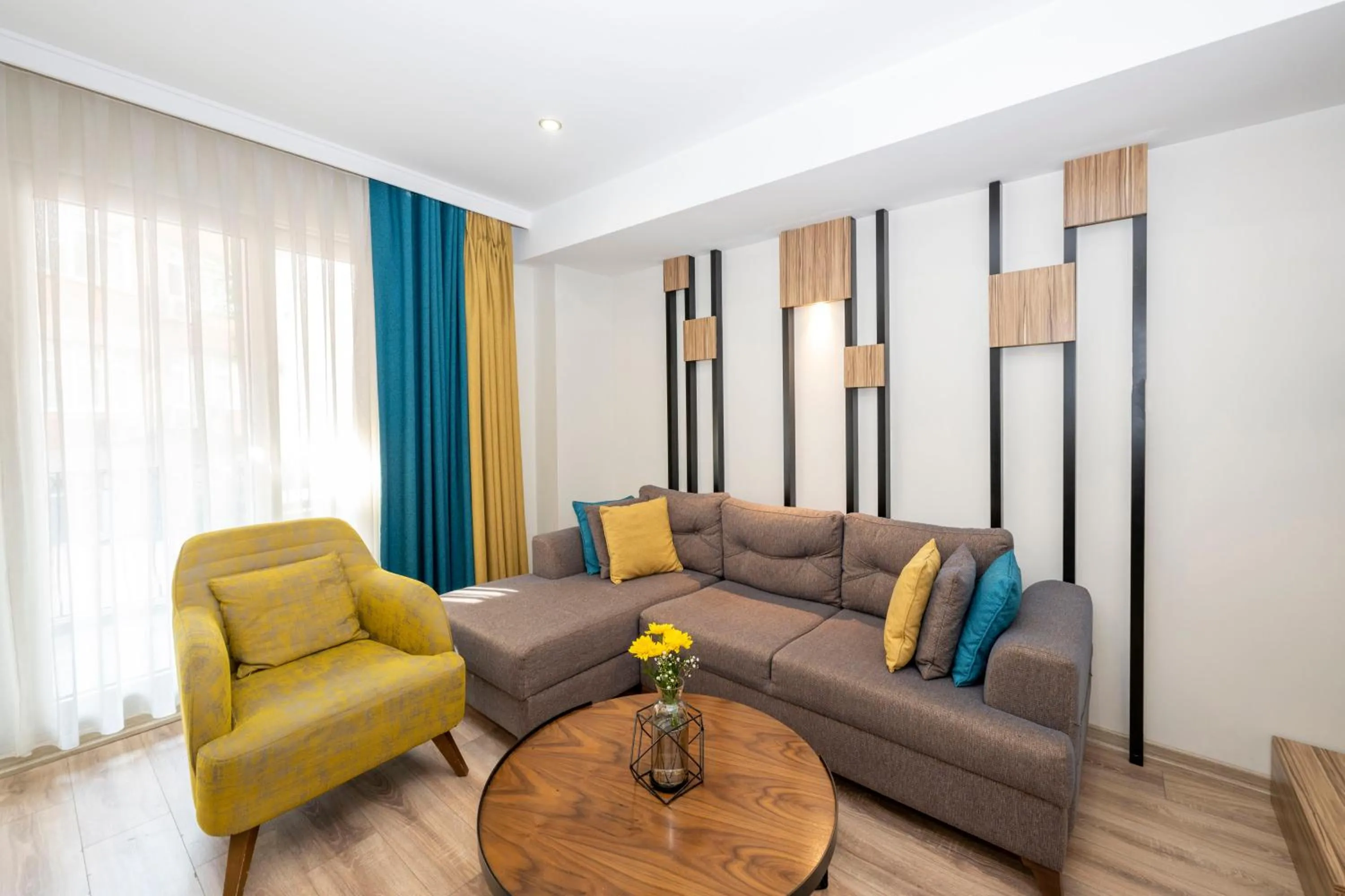 Living room in The Marions Suite istanbul Special Category Taksim