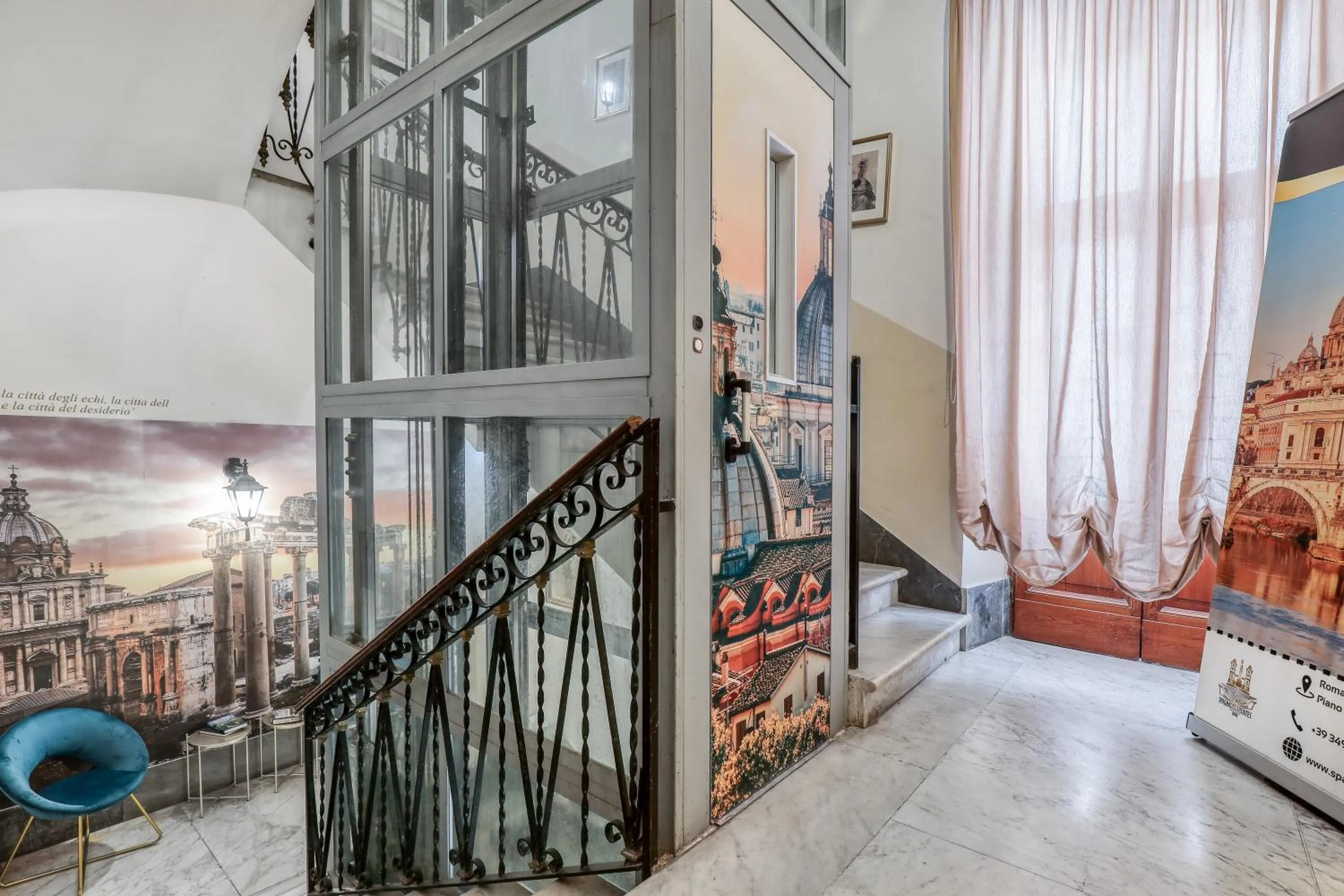 Decorative detail in Spagna Dream Suites