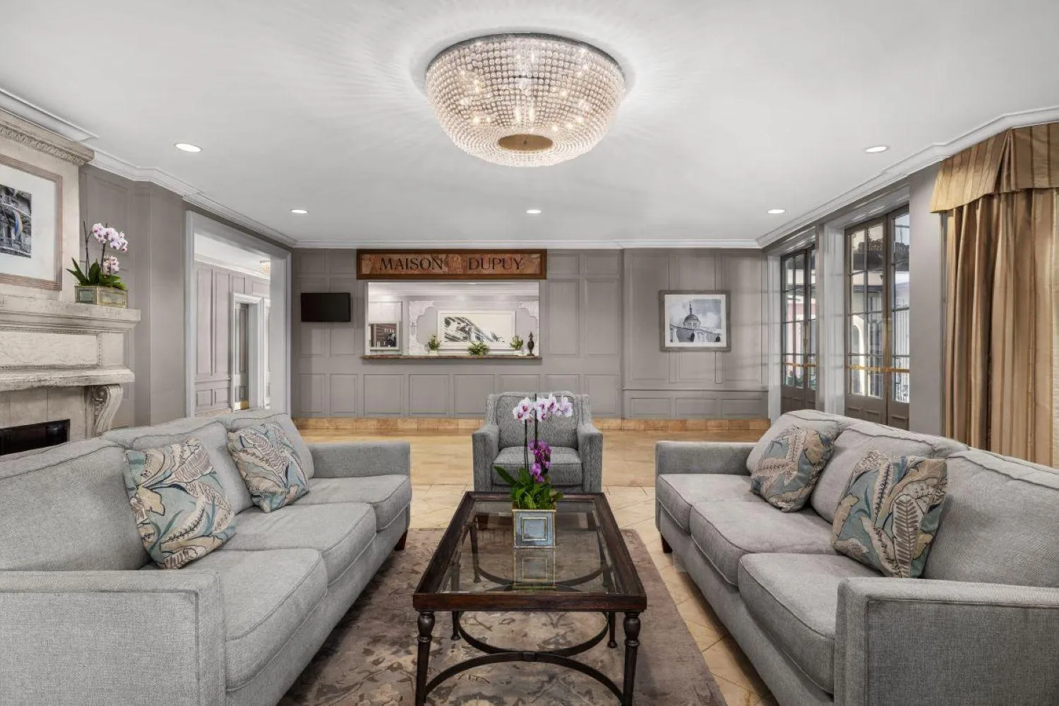 Lobby or reception in Maison Dupuy Hotel