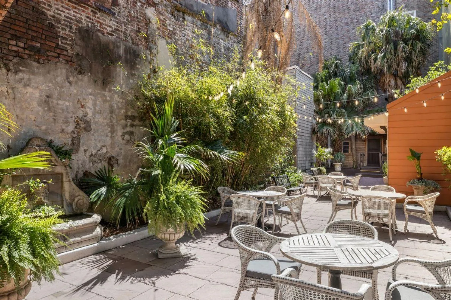 Patio in Maison Dupuy Hotel