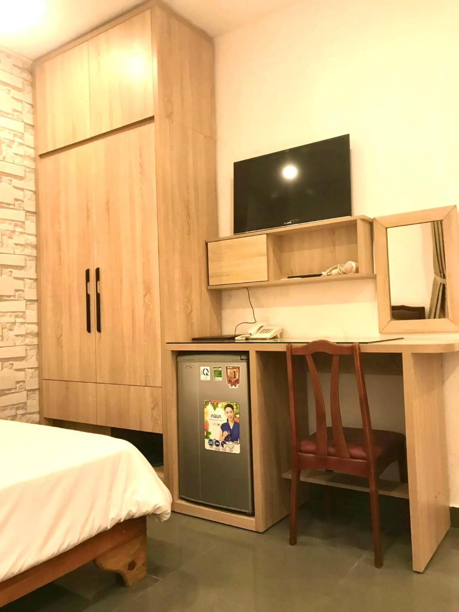 Bed in Tuyet Son Hotel