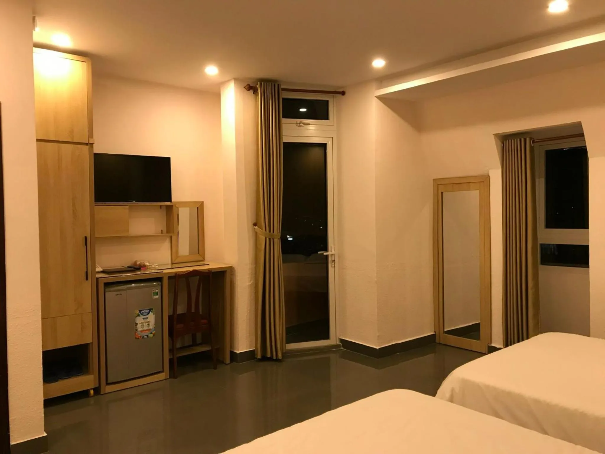 Bed in Tuyet Son Hotel