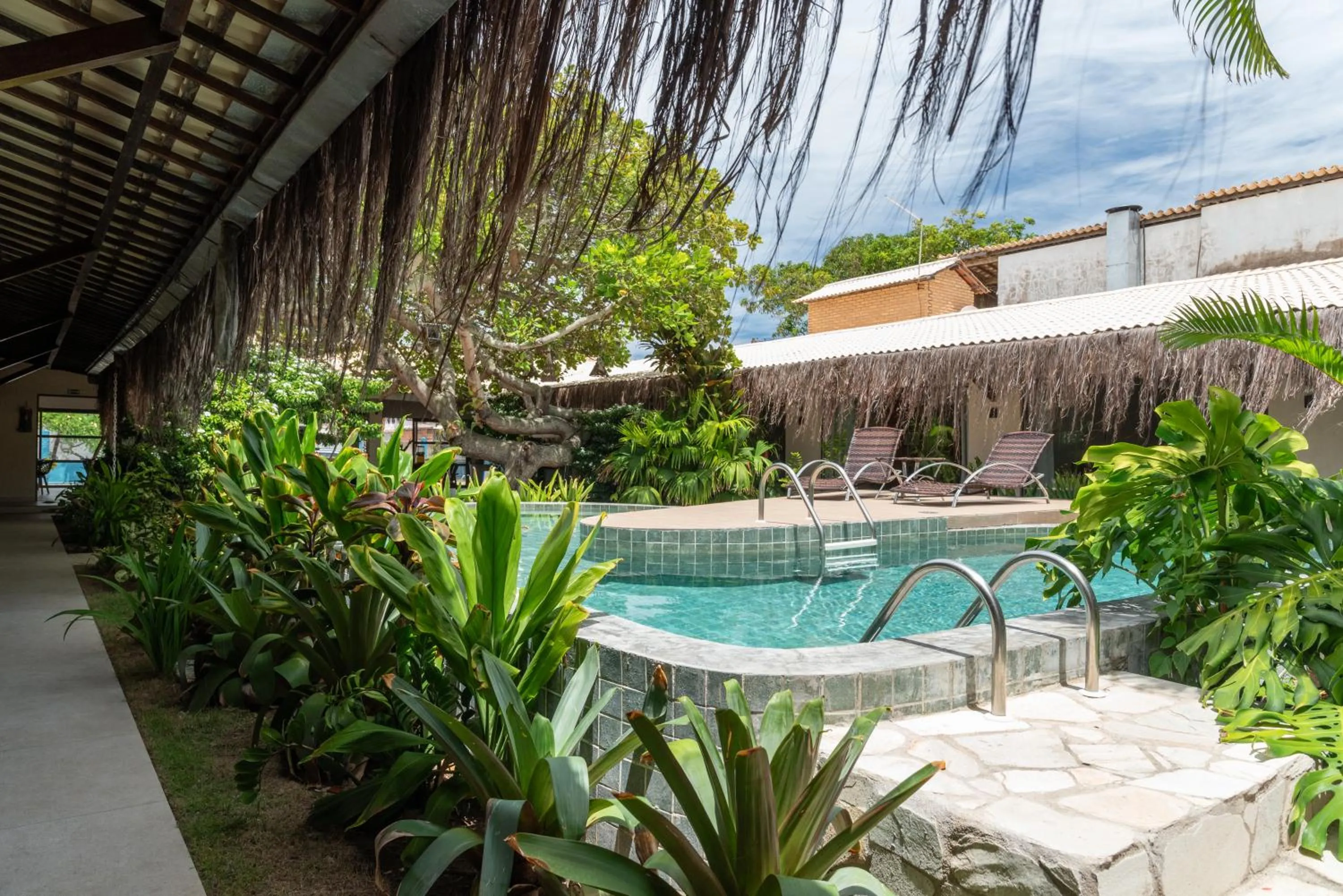 Swimming pool in Pousada Sempre Graciosa