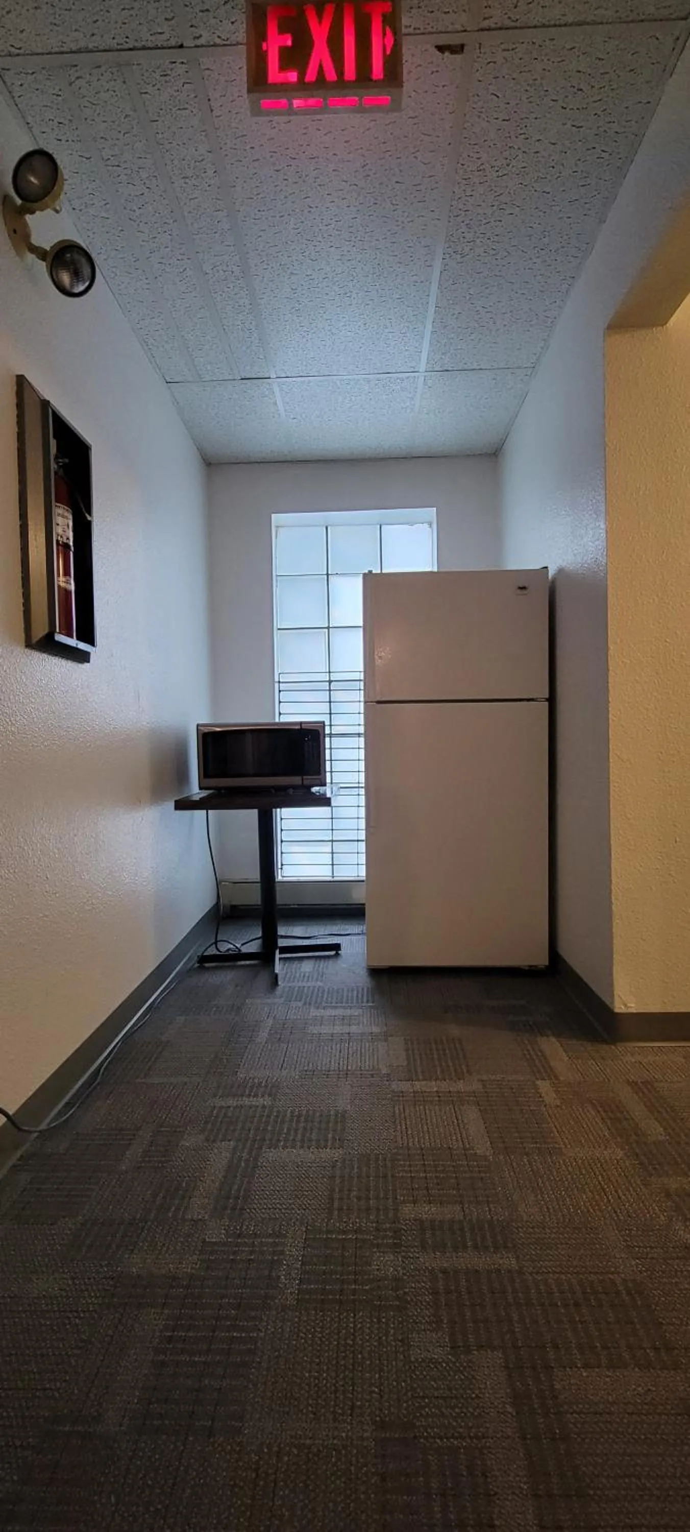 Communal kitchen in The Cosmopolitan Hotel
