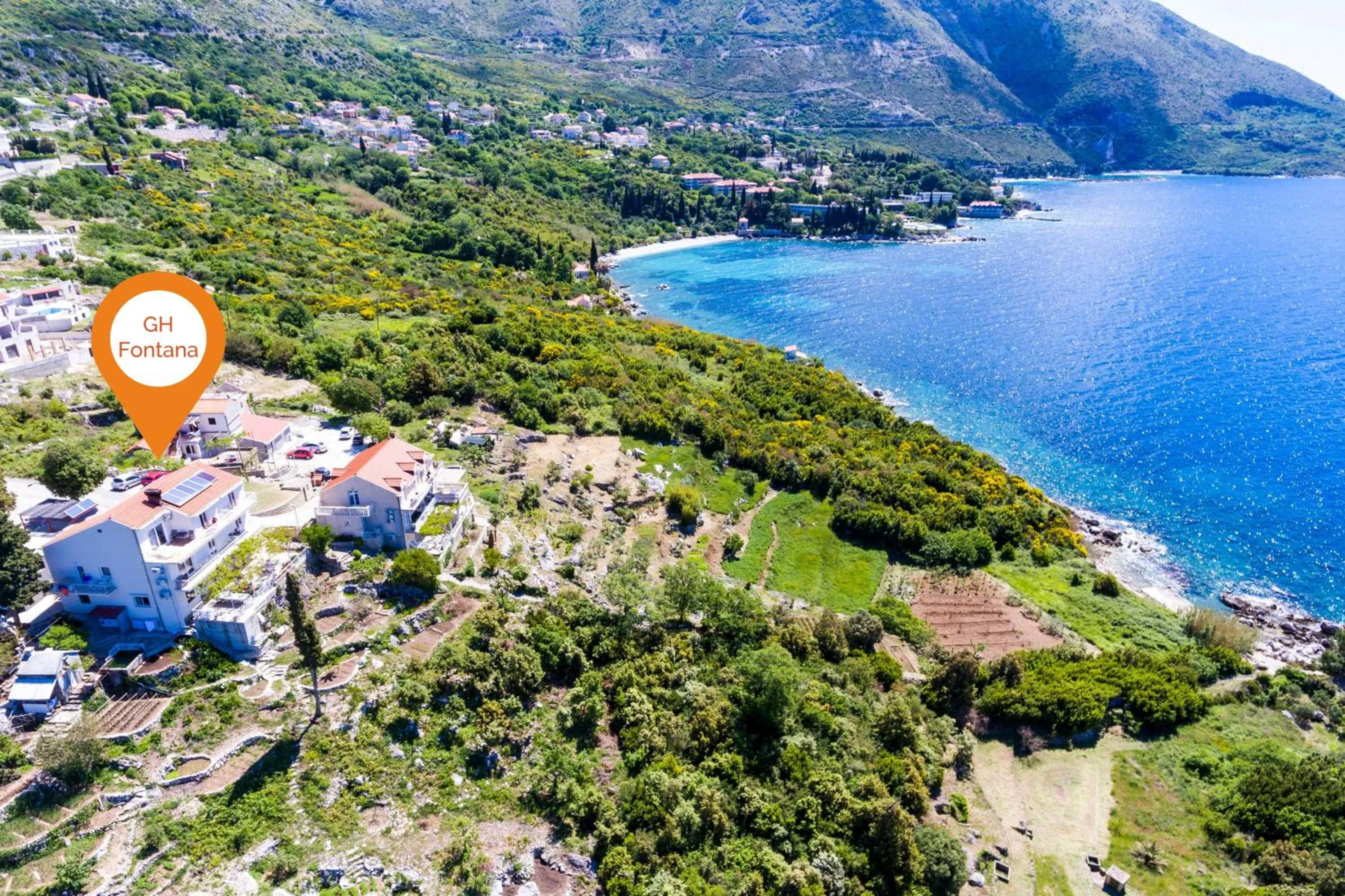 Natural landscape in Guest House Fontana