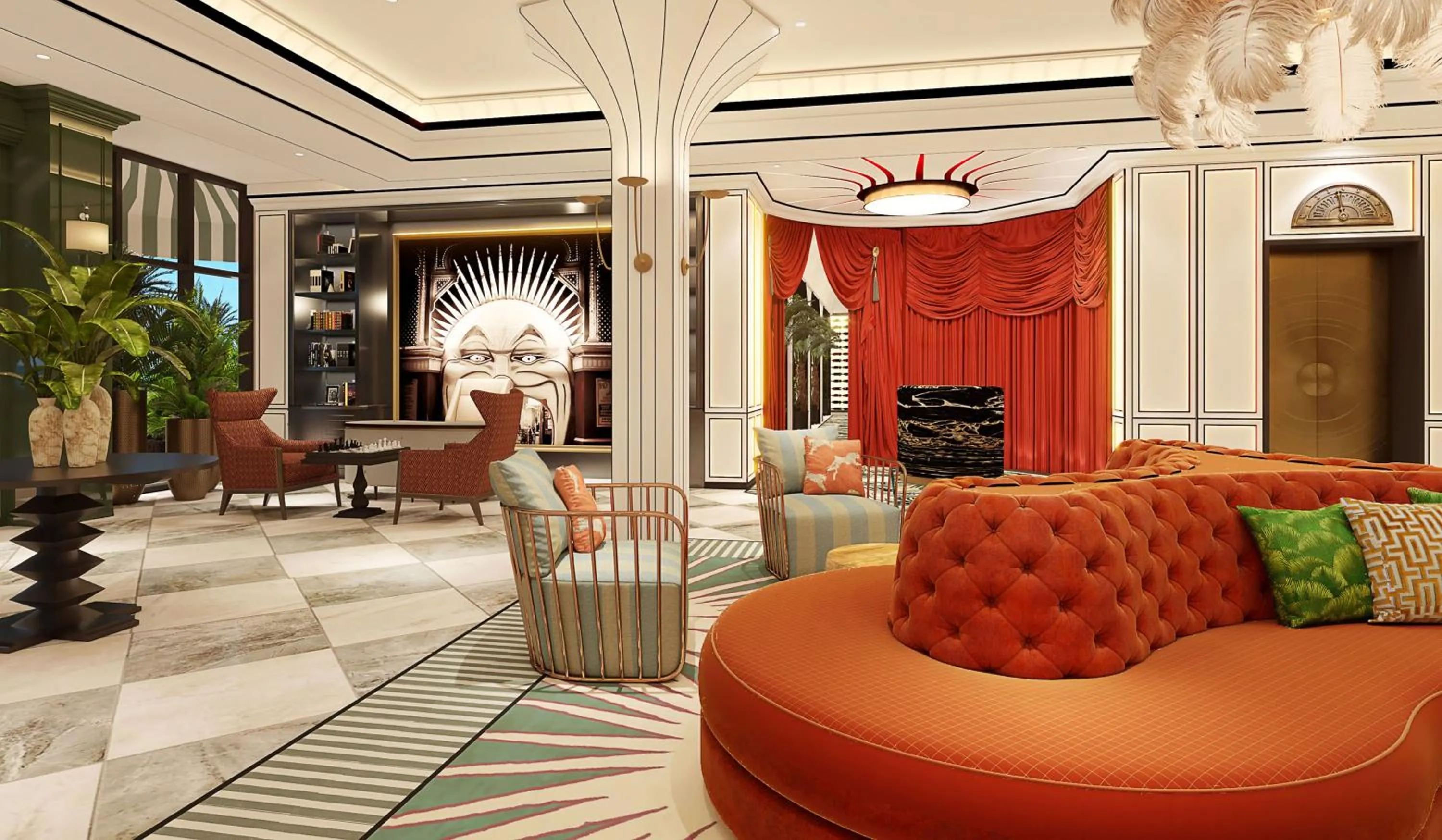 Lobby or reception in Cirque St Armands Beachside