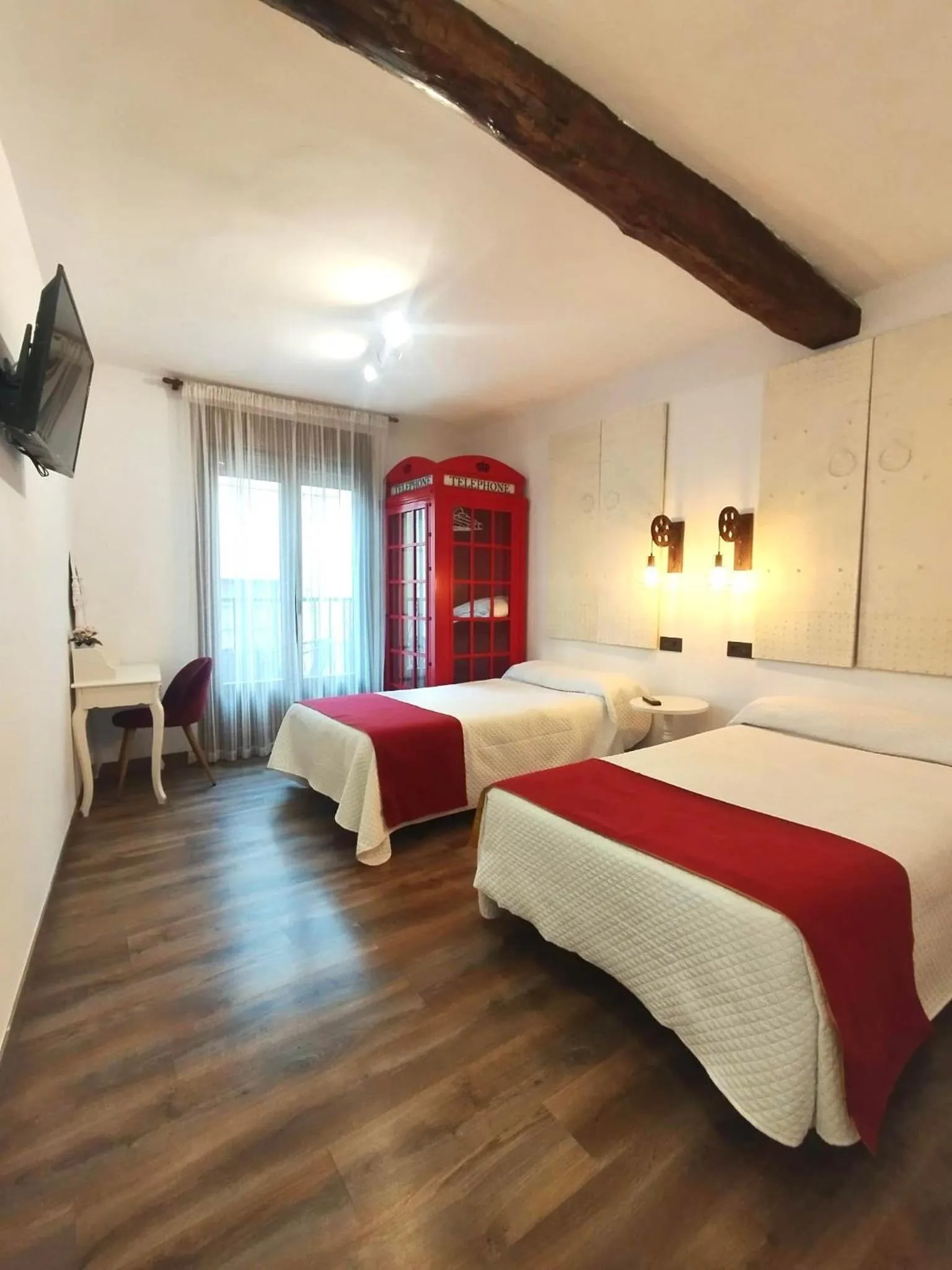 Bed in Hotel La Huella Del Camino