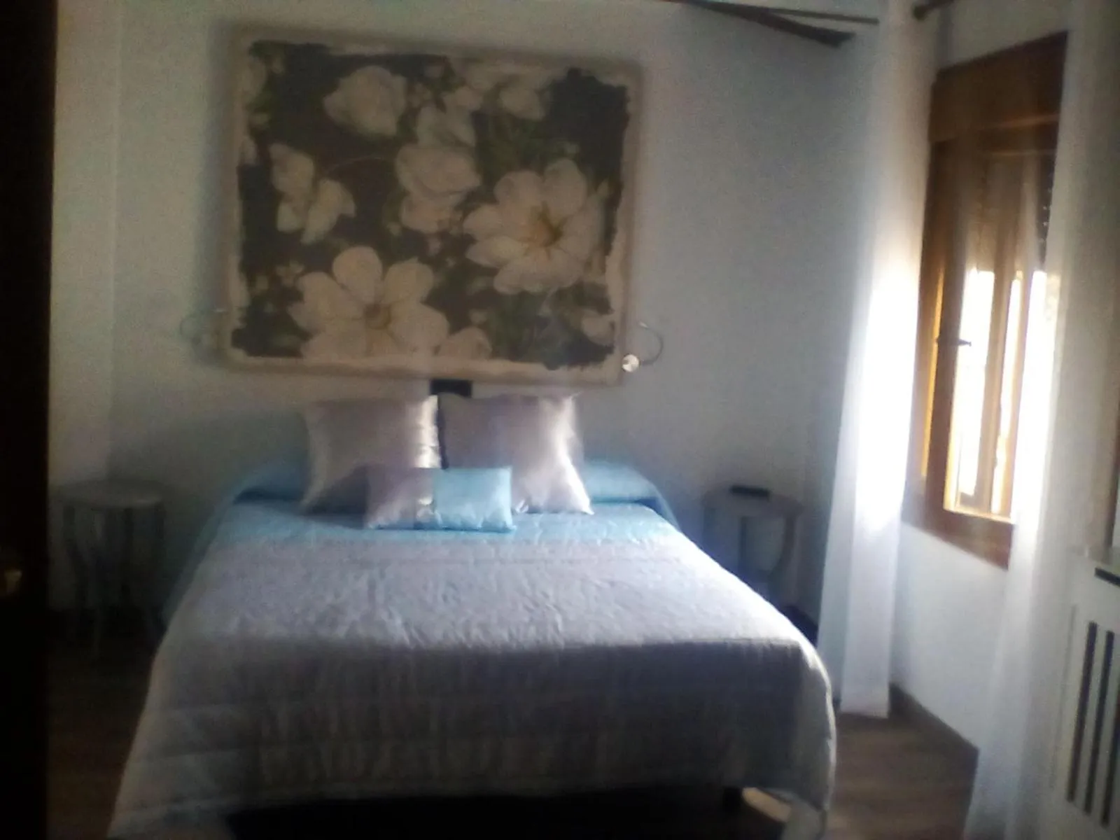 Decorative detail, Bed in Hotel La Huella Del Camino