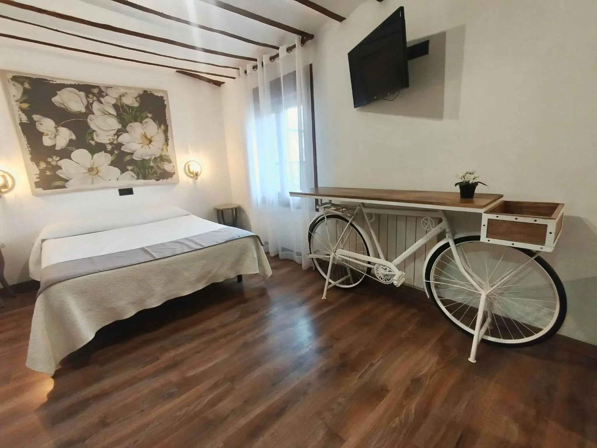 Bed in Hotel La Huella Del Camino