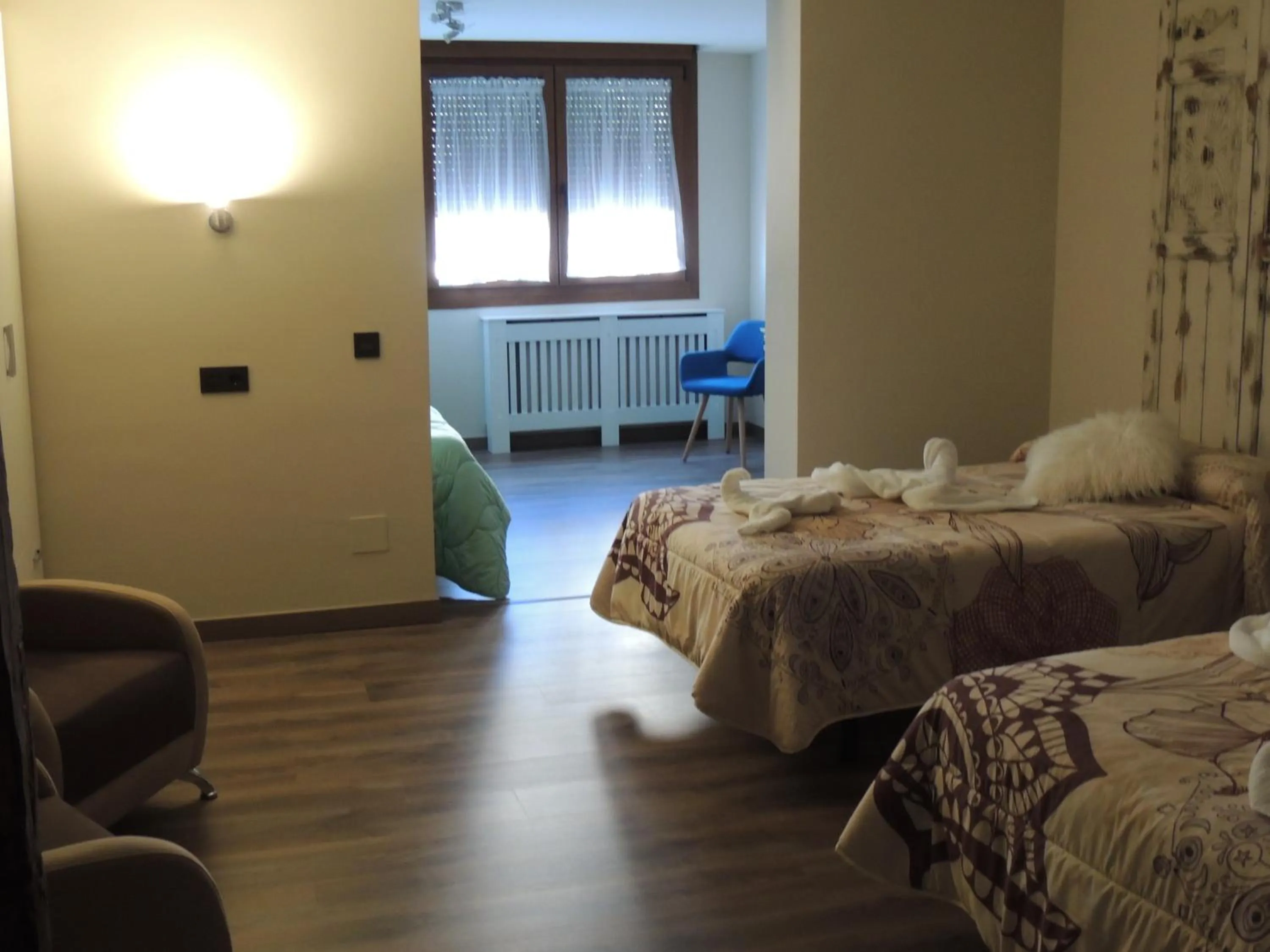 Bed in Hotel La Huella Del Camino