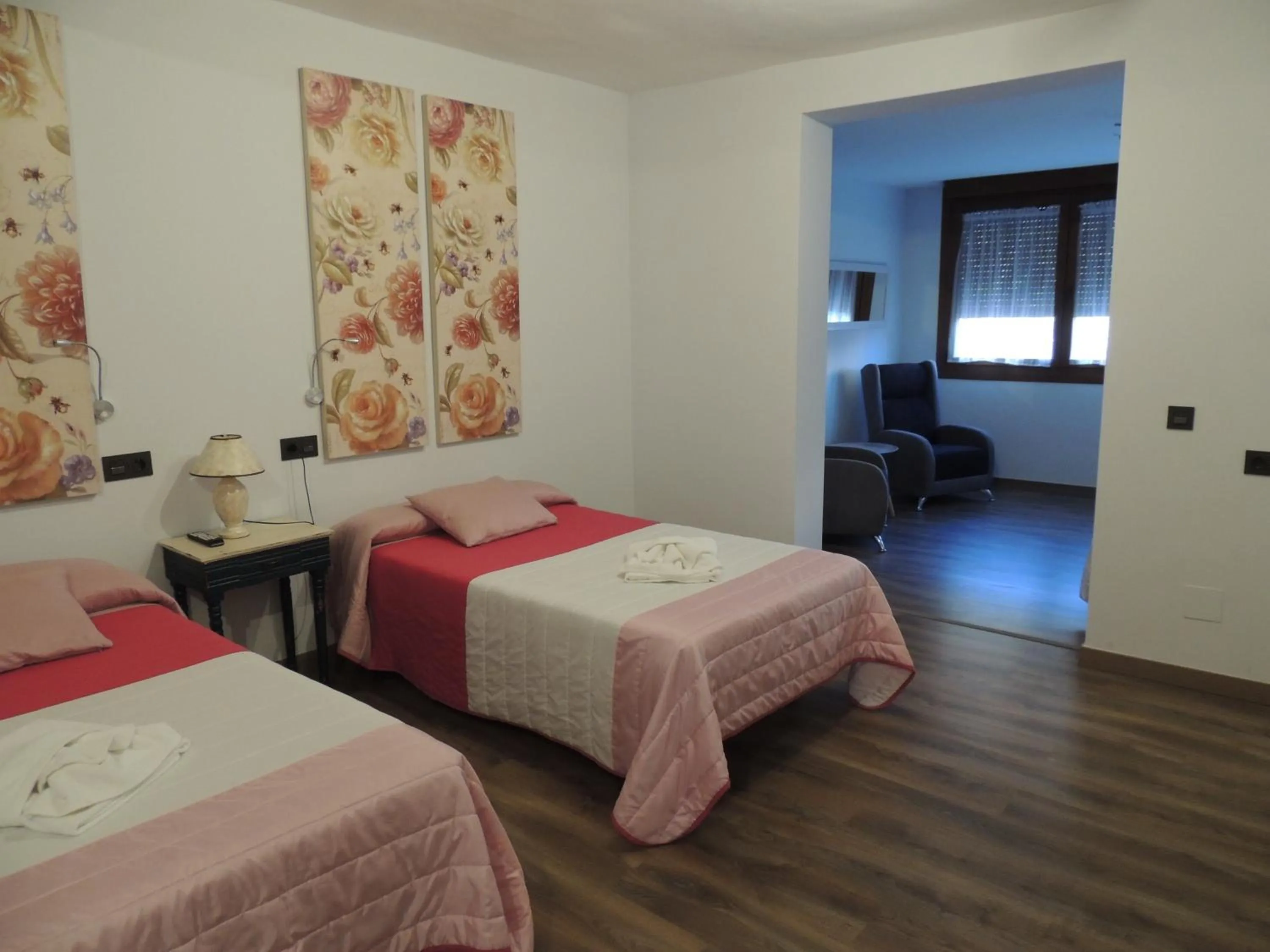 Bed in Hotel La Huella Del Camino