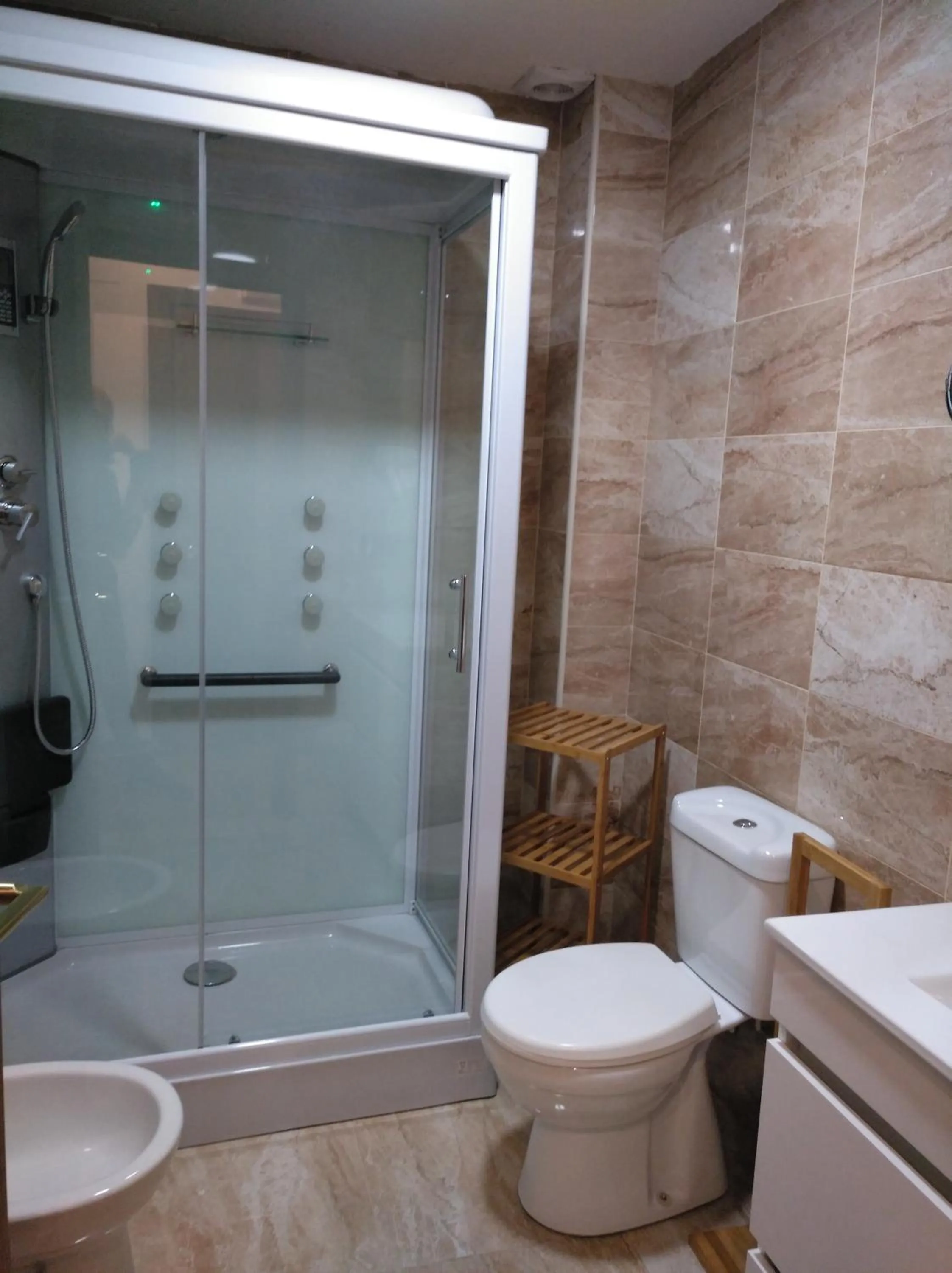 Bathroom in Hotel La Huella Del Camino