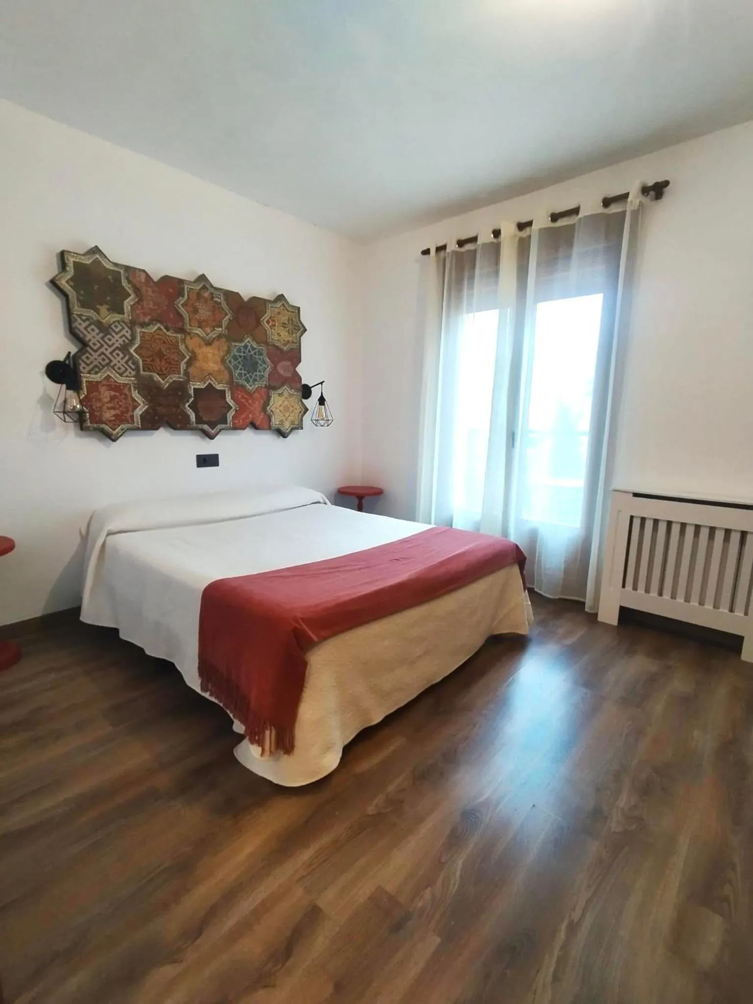 Bed in Hotel La Huella Del Camino