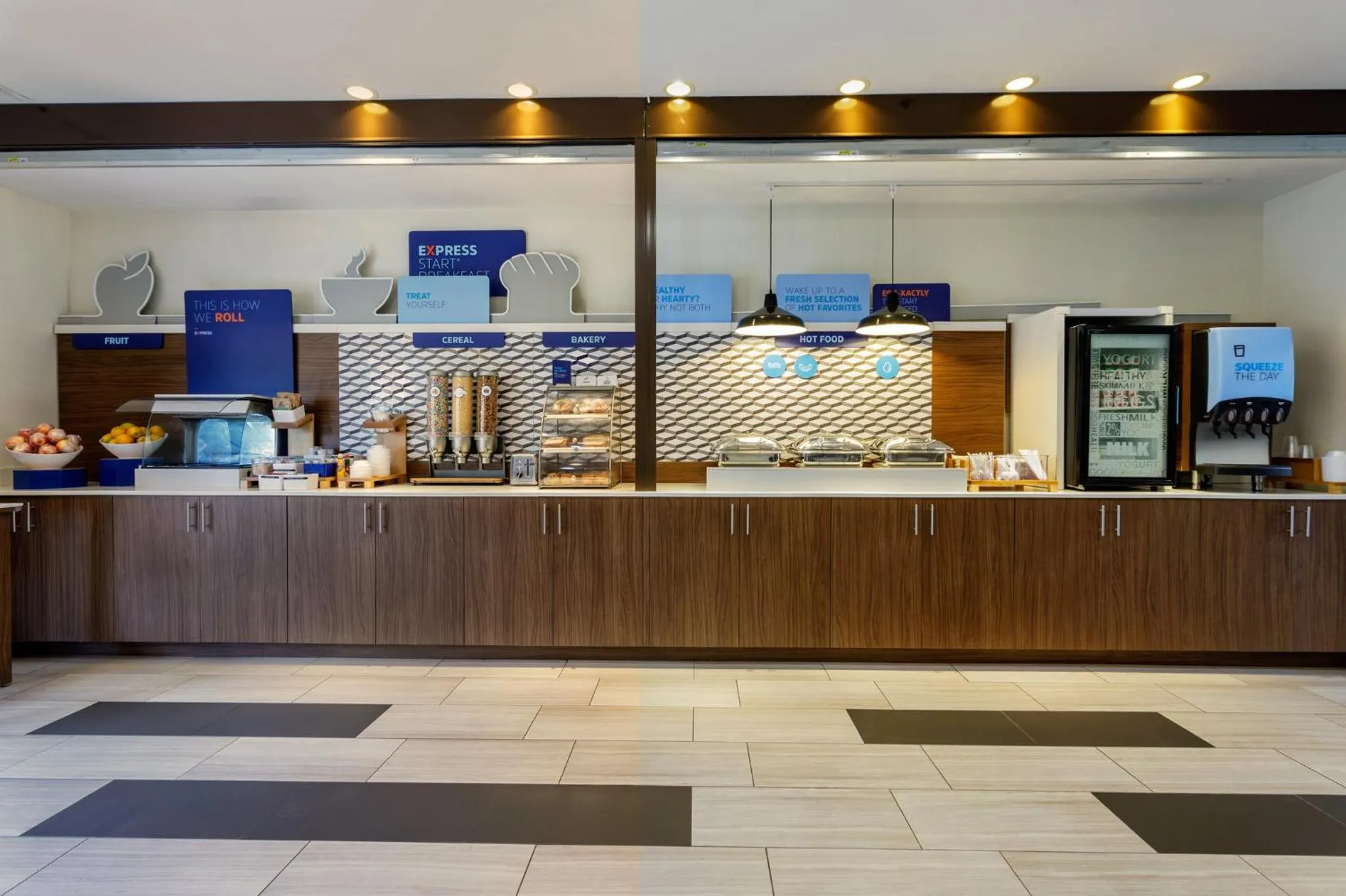 Breakfast in Holiday Inn Express Tampa North Telecom Park by IHG