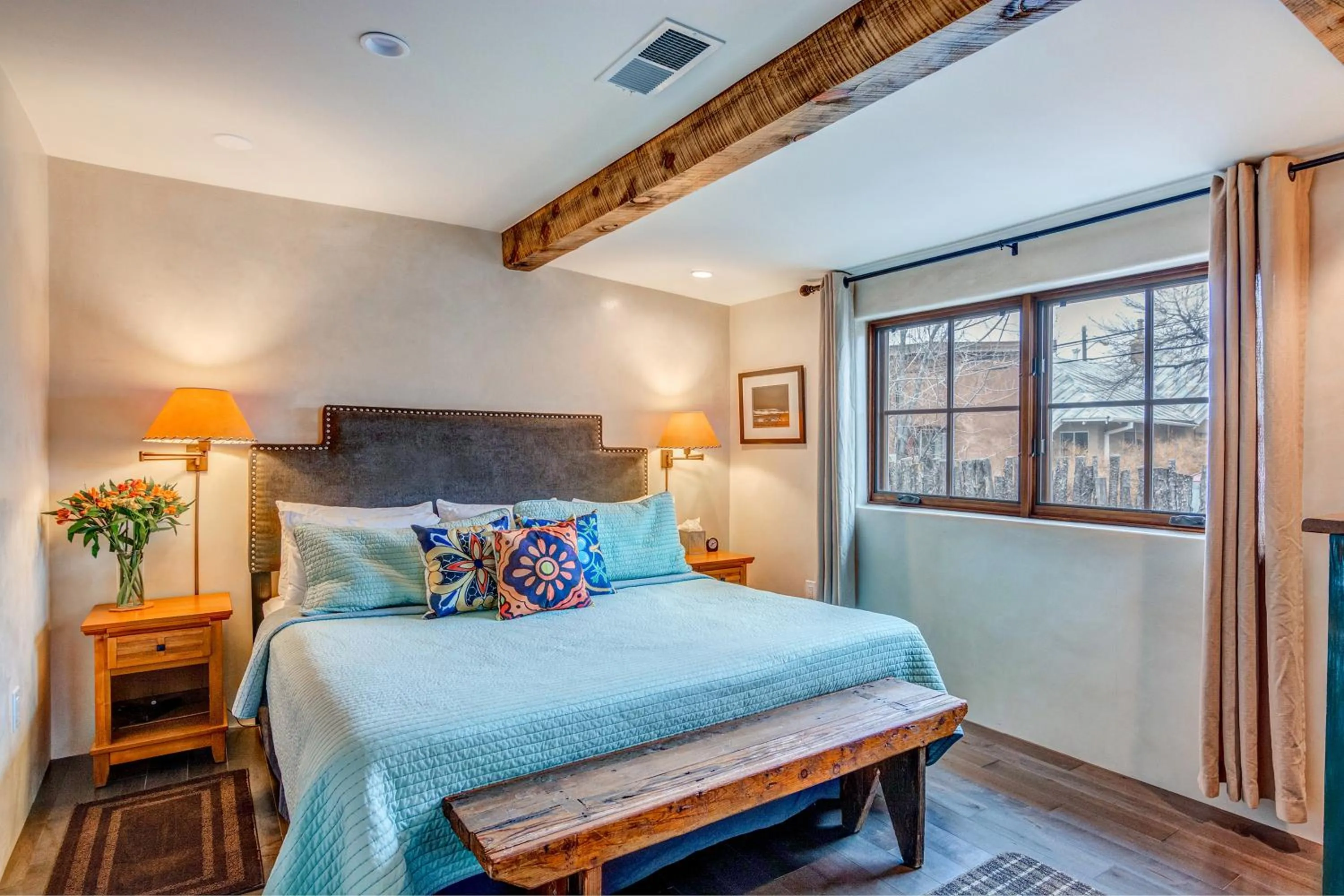 Bedroom, Bed in Santa Fe Motel & Inn