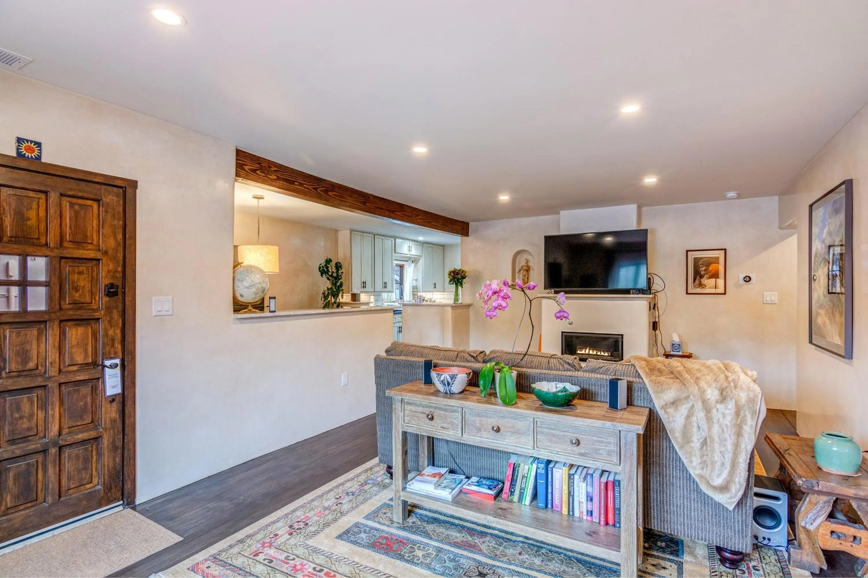Living room in Santa Fe Motel & Inn