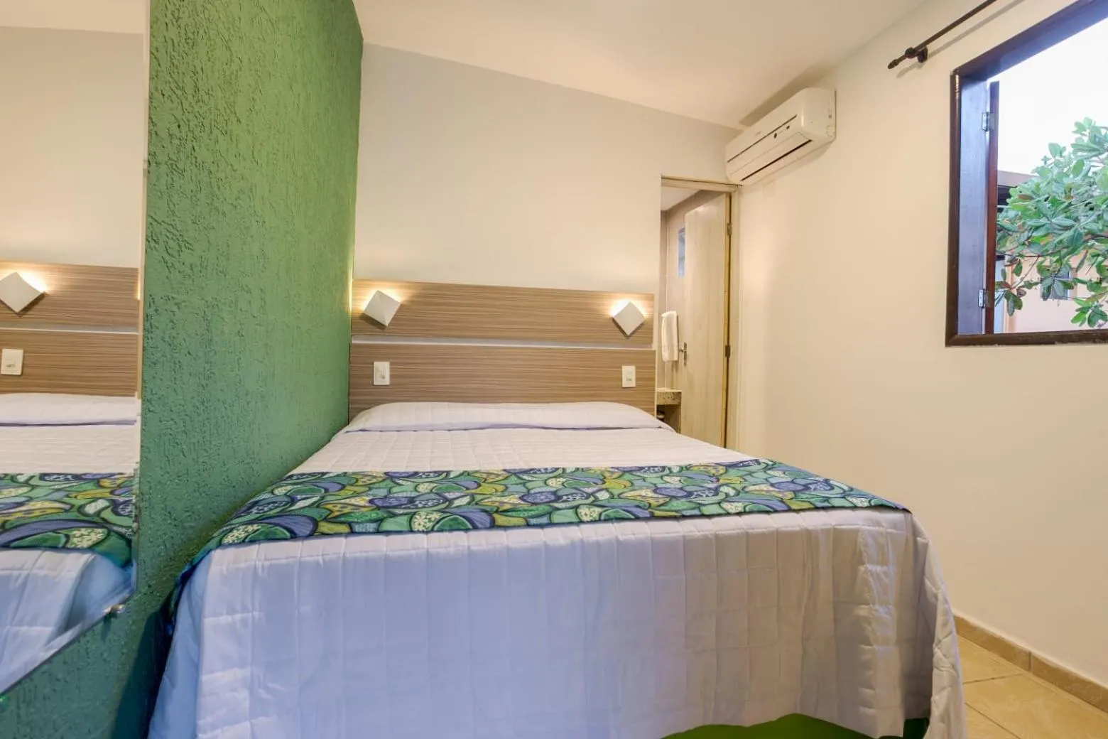 Bed in Pousada Casamar