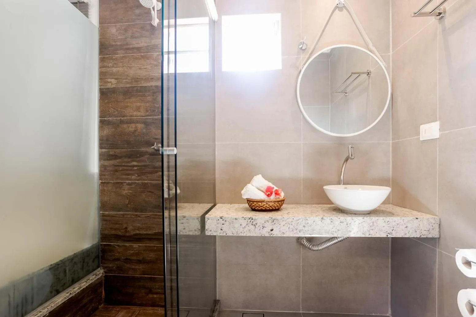 Bathroom in Pousada Casamar