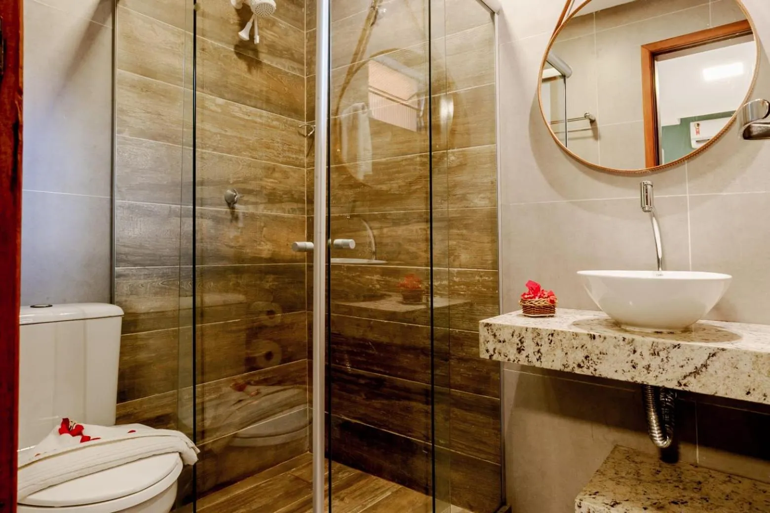 Shower in Pousada Casamar