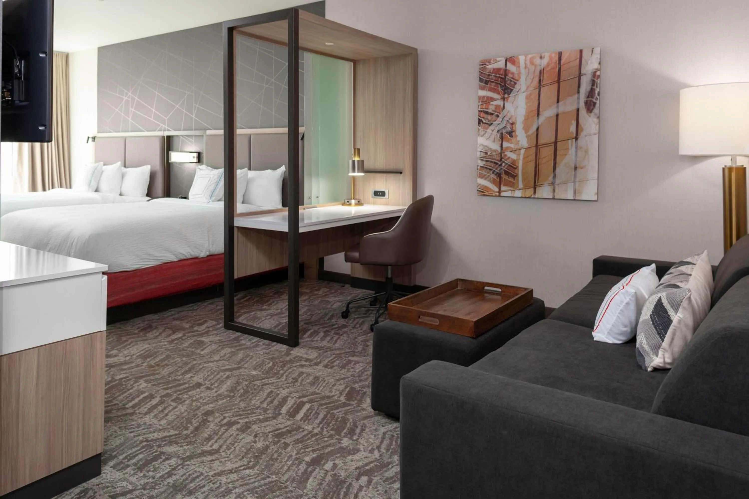 Bedroom, Bed in SpringHill Suites by Marriott Denver Tech Center