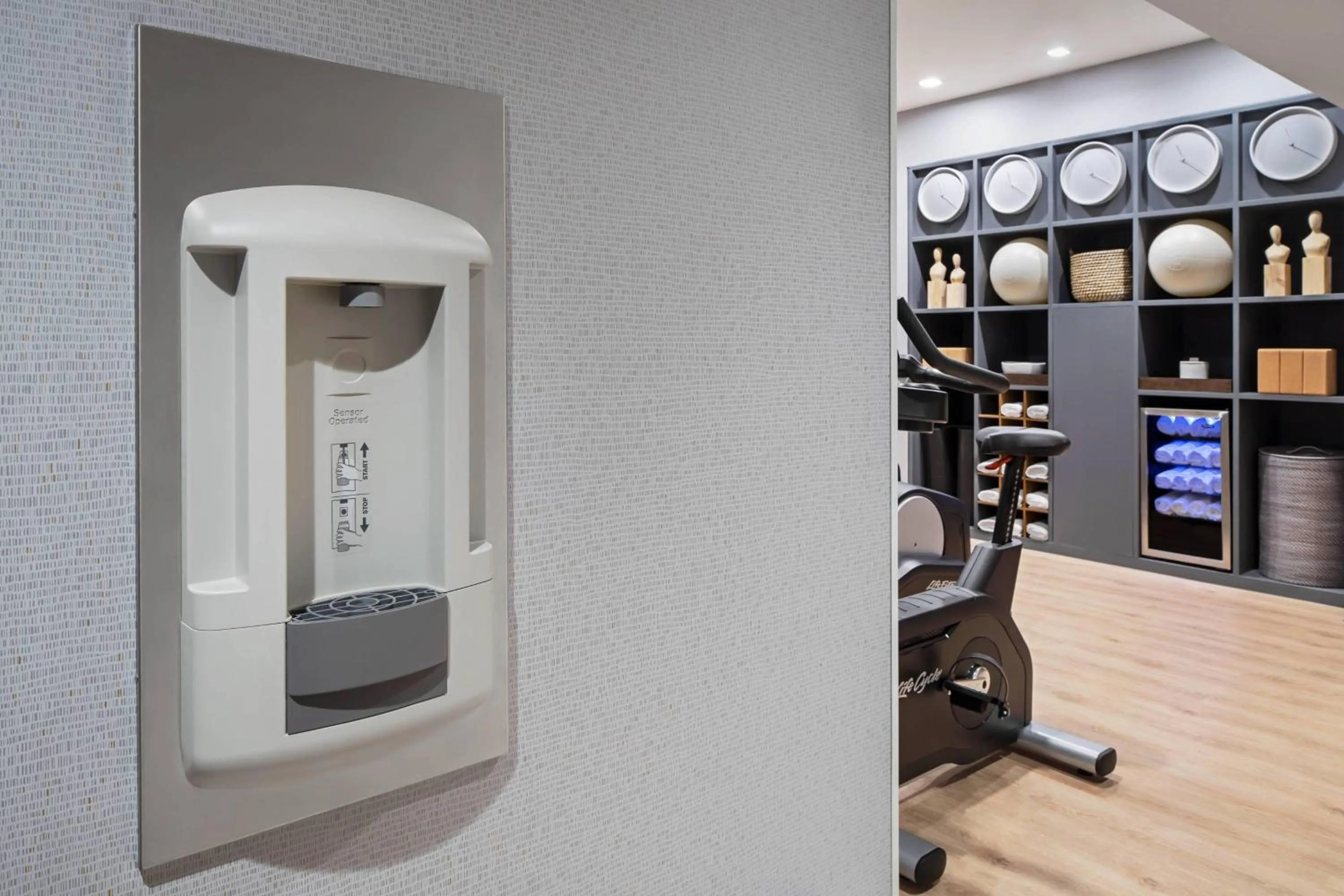 Fitness centre/facilities in AC Hotel by Marriott New York Downtown