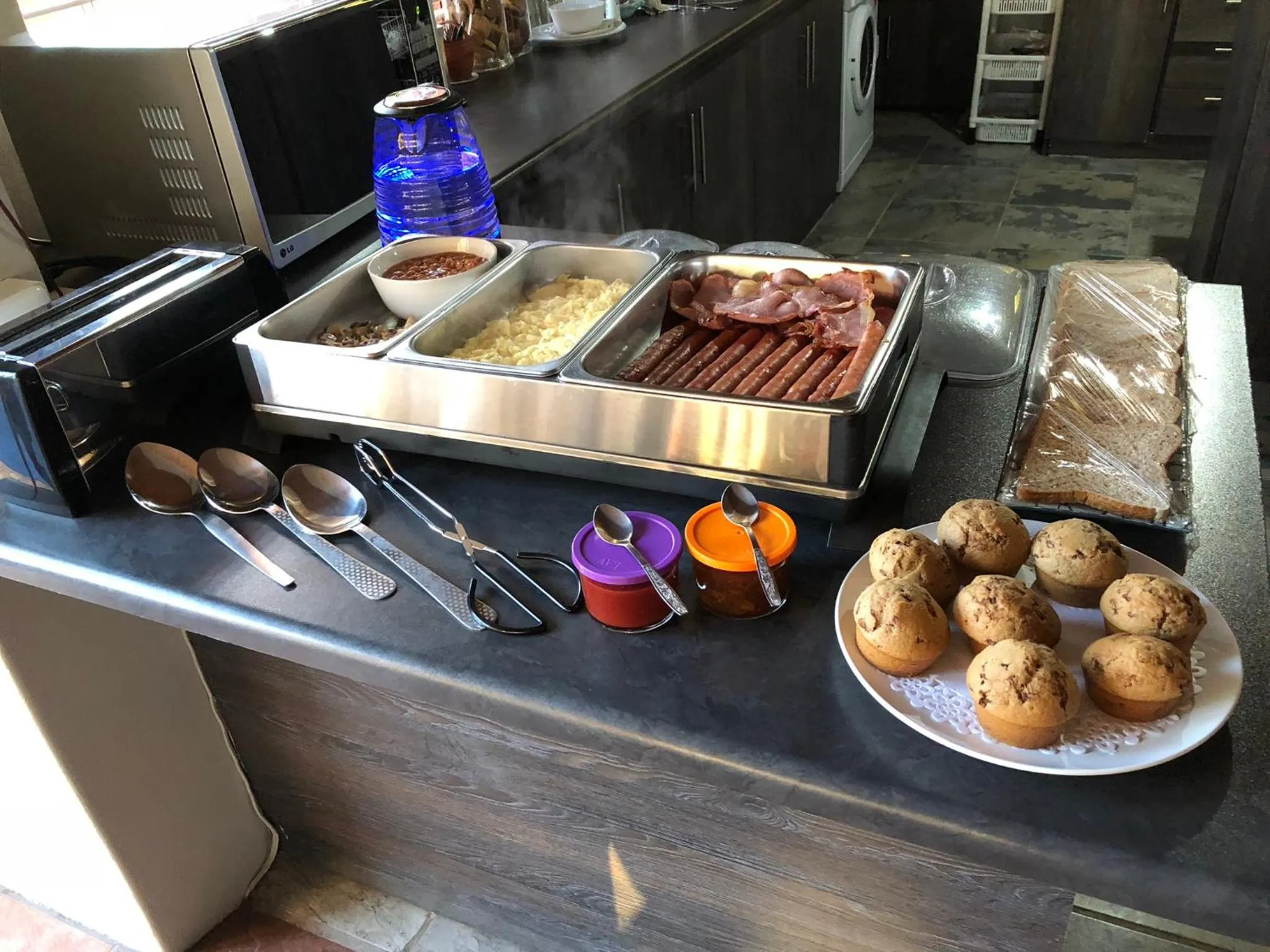 Breakfast in Oppi Draai Guesthouse