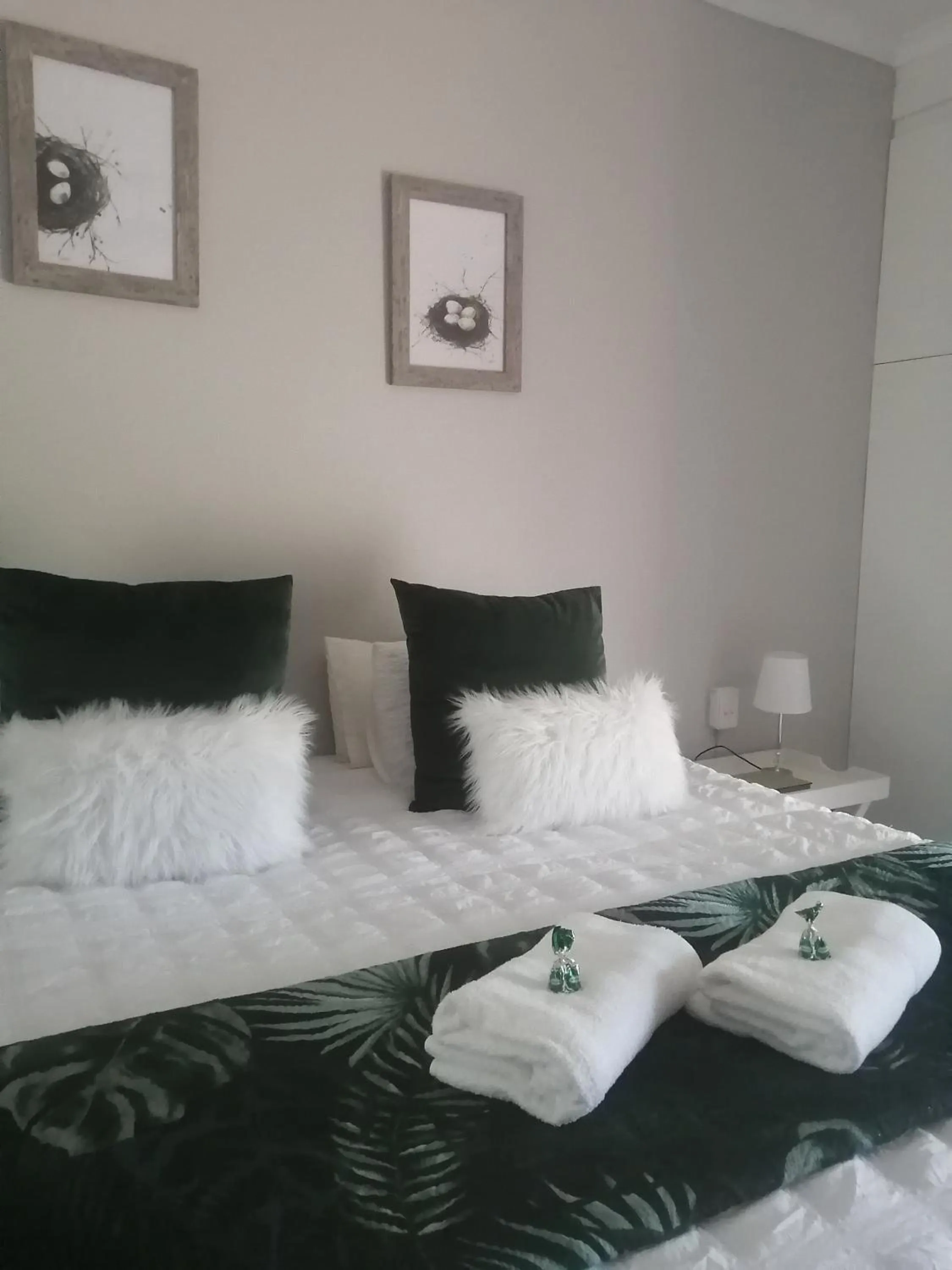 Bed in Oppi Draai Guesthouse