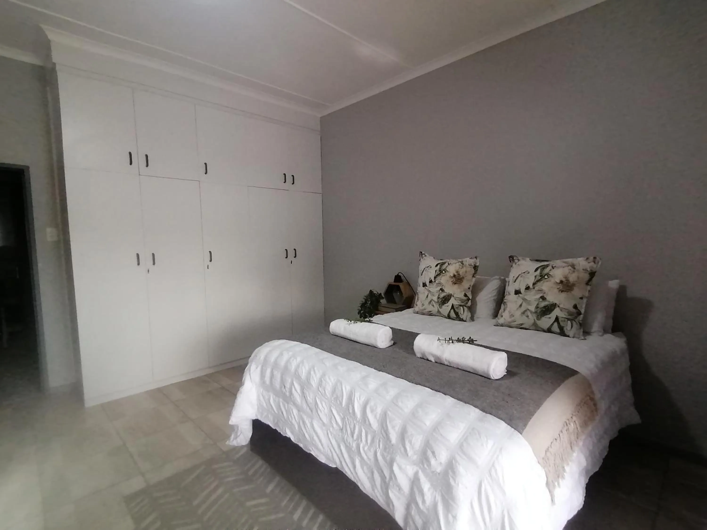 Bed in Oppi Draai Guesthouse