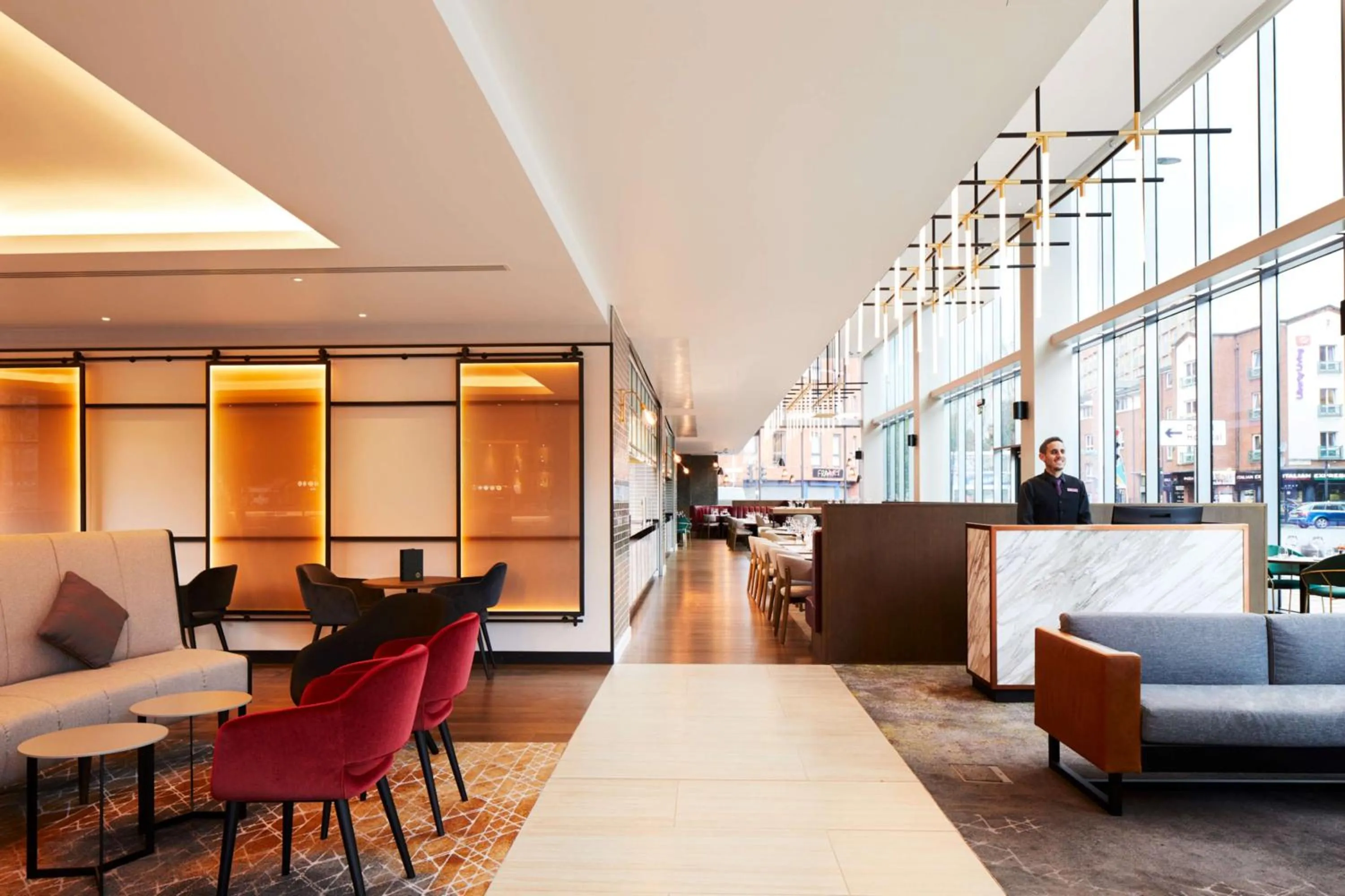 Restaurant/places to eat in Hyatt House Manchester - Aparthotel