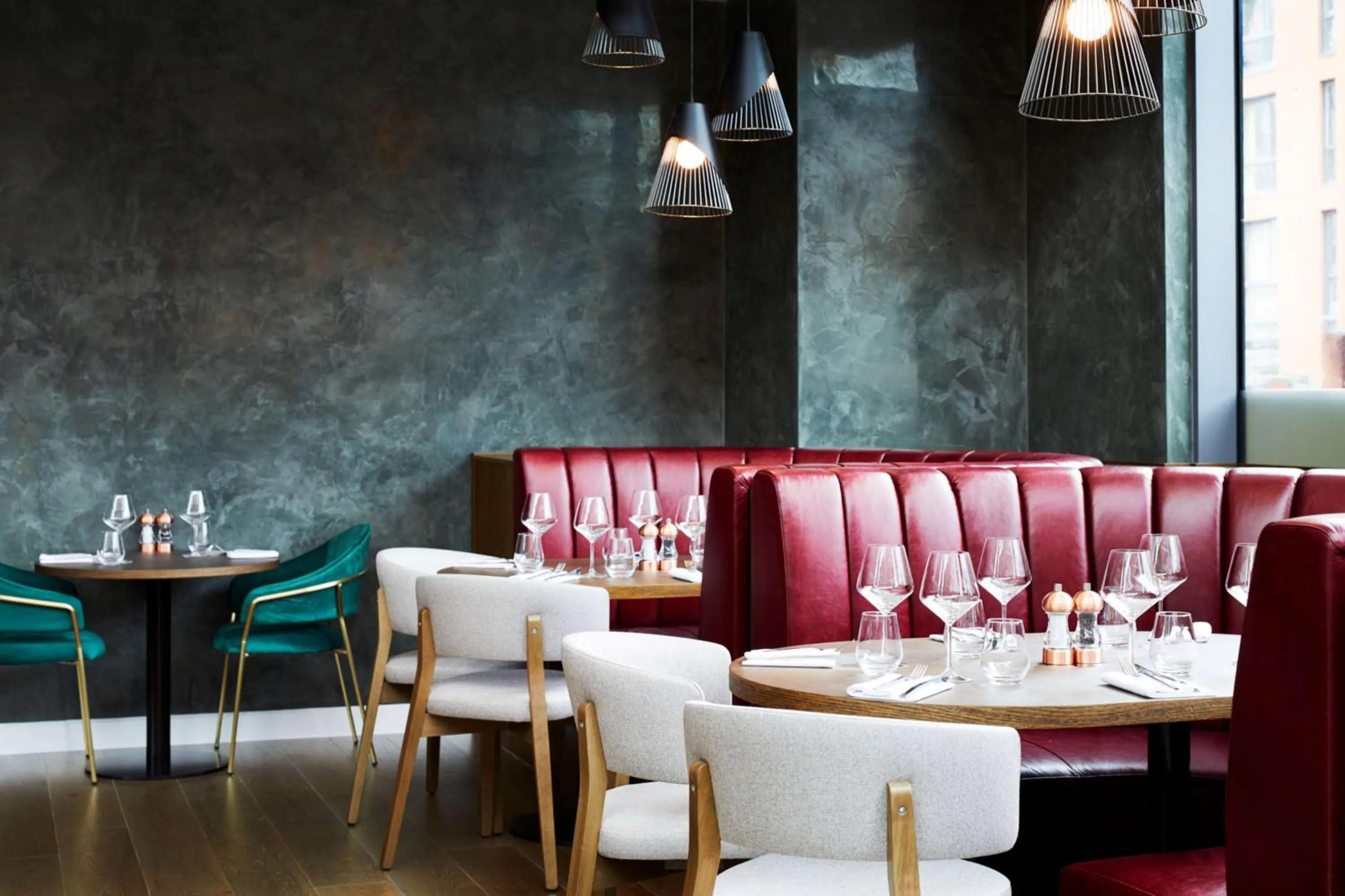 Restaurant/places to eat in Hyatt House Manchester - Aparthotel