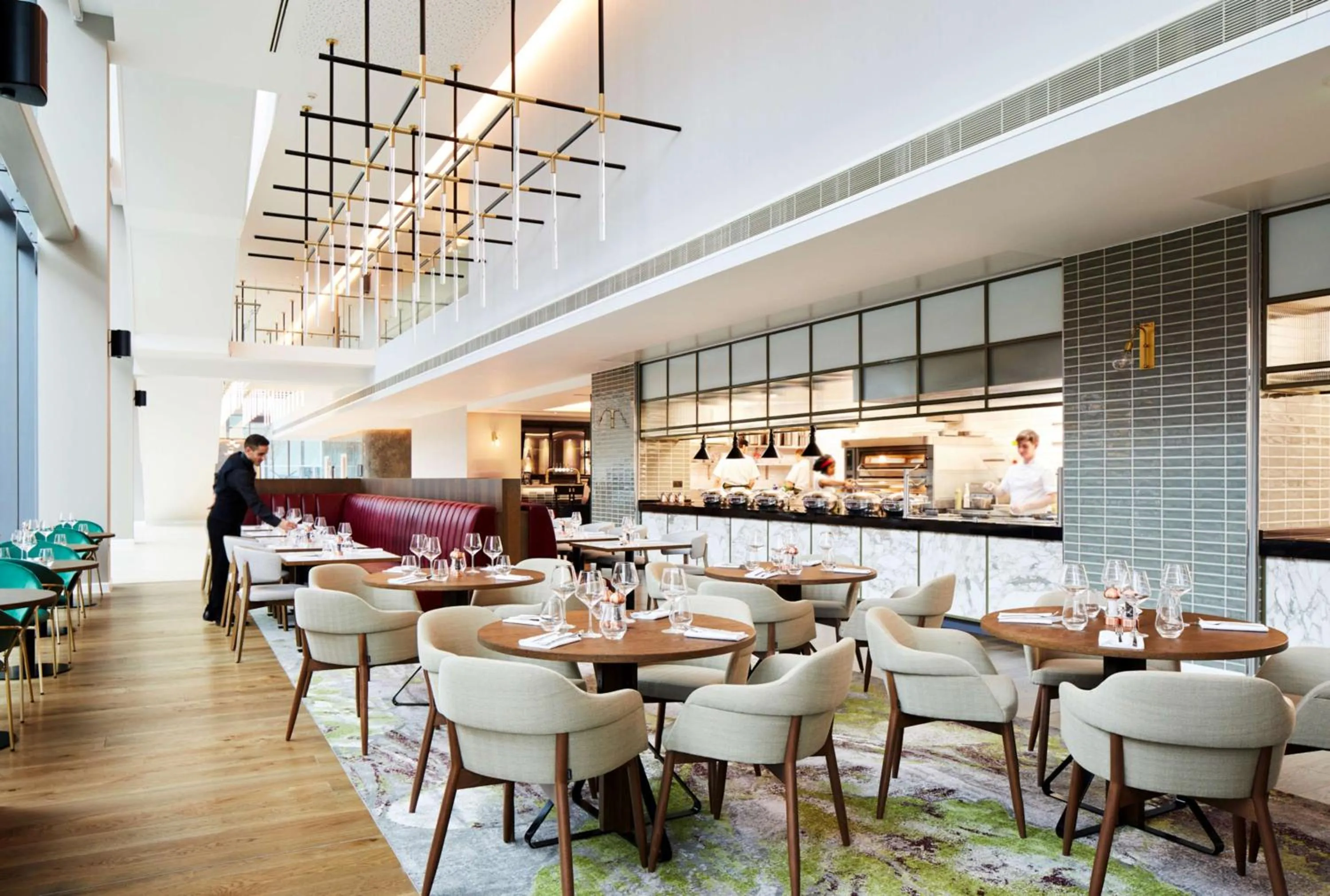 Restaurant/places to eat in Hyatt House Manchester - Aparthotel