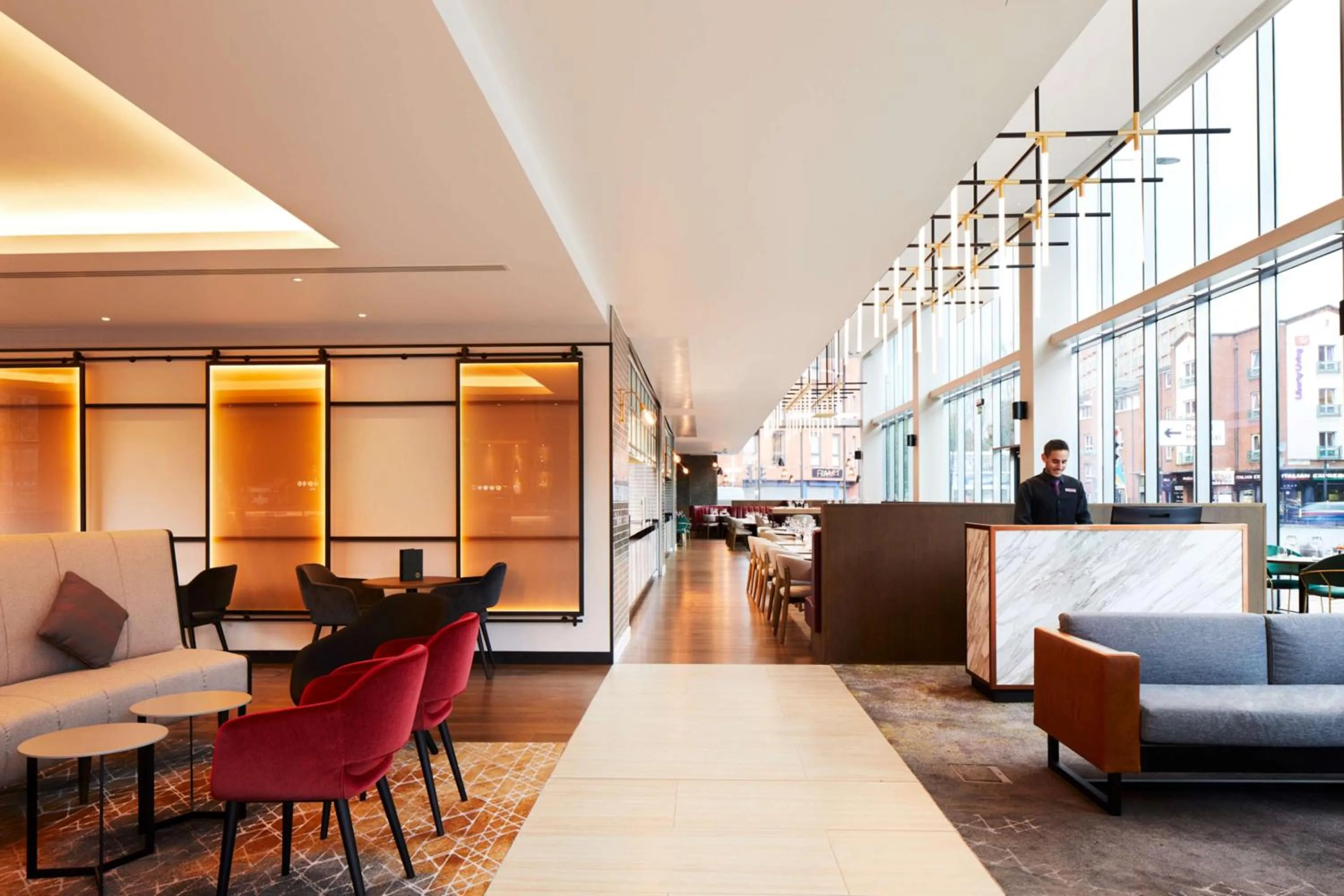 Restaurant/places to eat in Hyatt House Manchester - Aparthotel