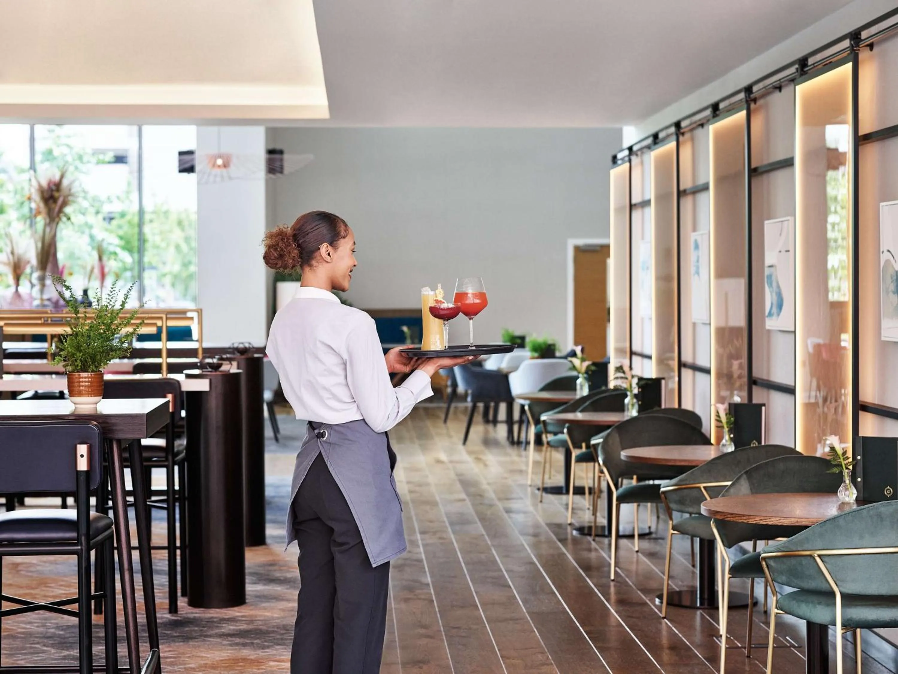 Restaurant/places to eat in Hyatt House Manchester - Aparthotel