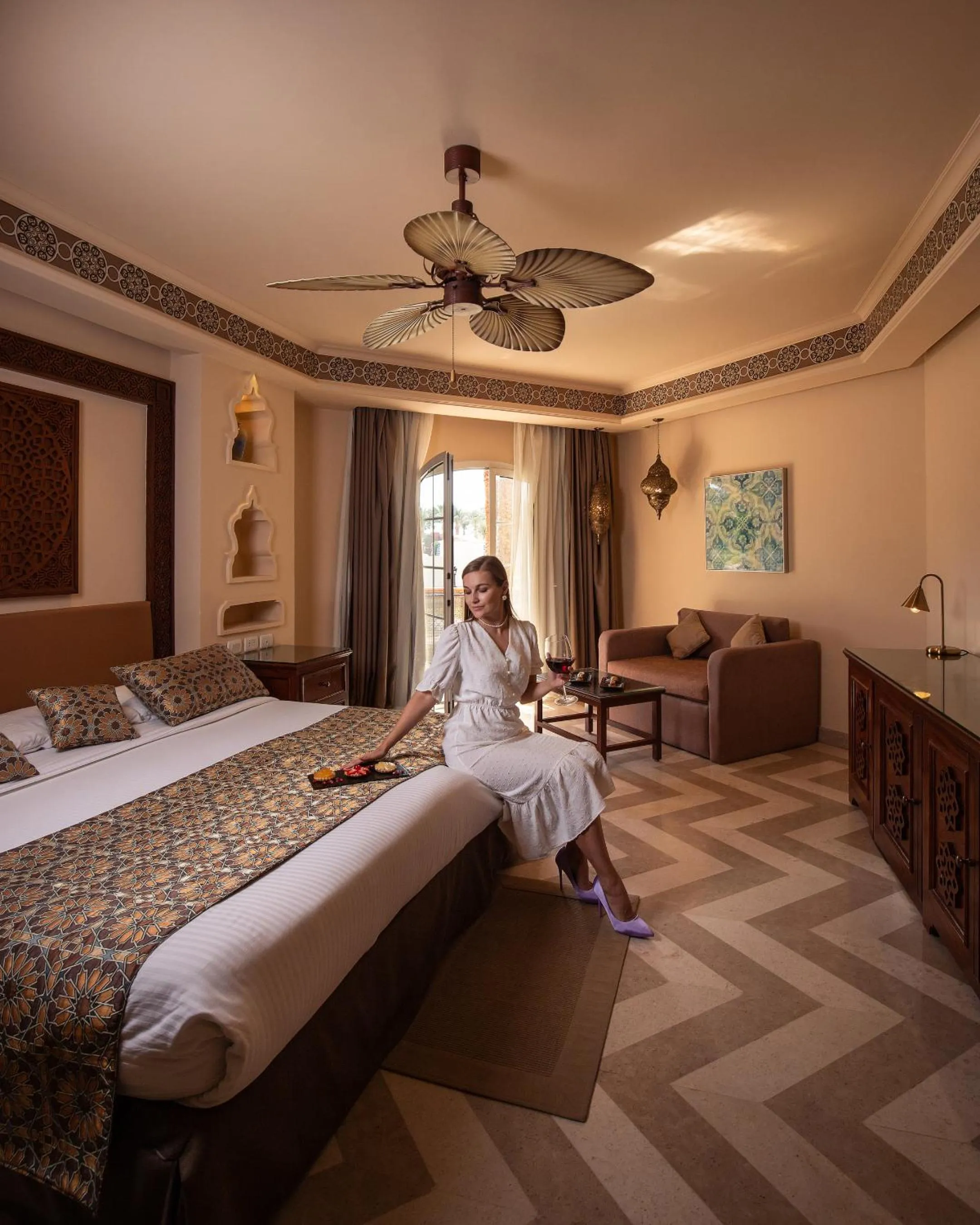 Bedroom, Bed in Siva Grand Beach