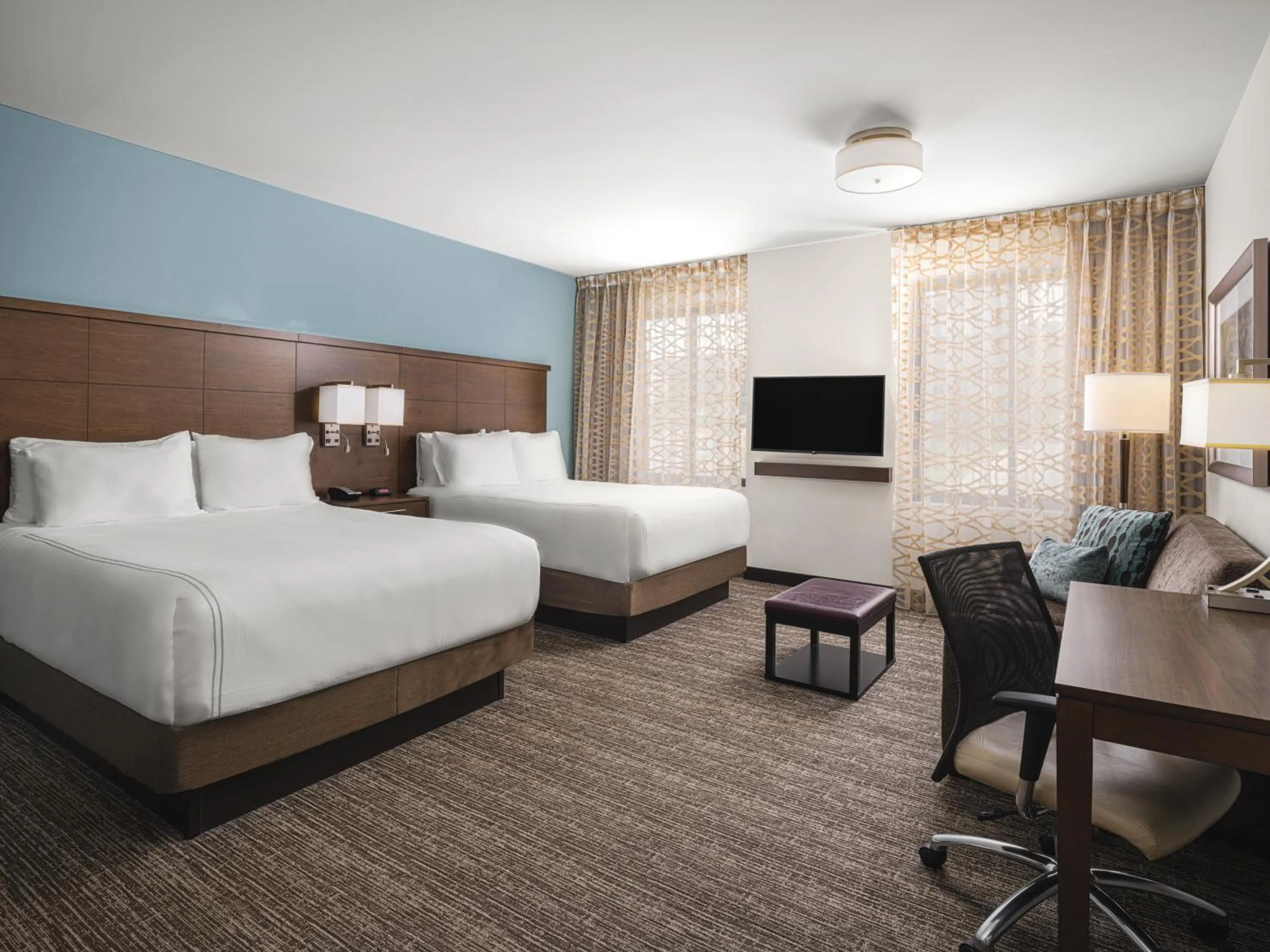 Photo of the whole room, Bed in Staybridge Suites Seattle - South Lake Union by IHG